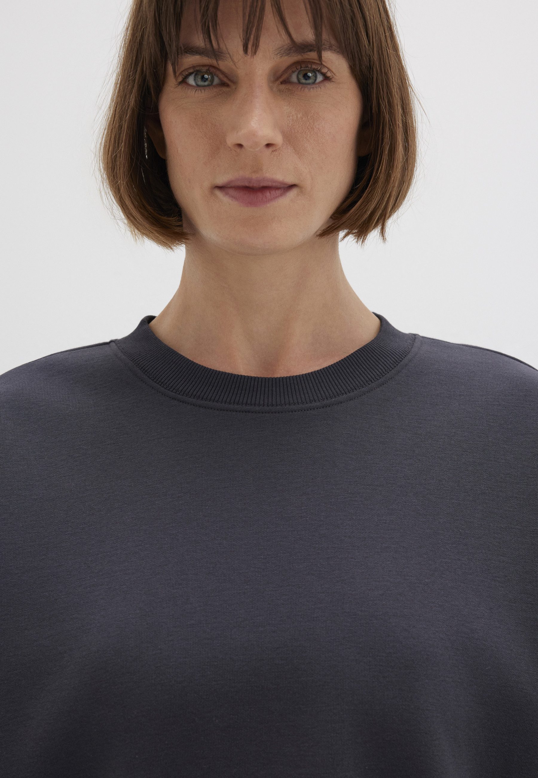 Mavi Rundhalspullover CREW NECK SWEATSHIRT Sweatshirt cropped