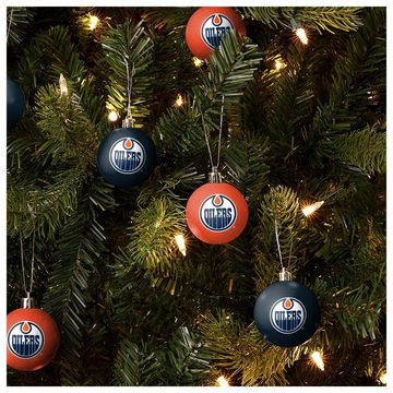 Forever Collectibles Wanddekoobjekt Edmonton Oilers 12er Set XMAS NHL Weihnachtskugeln