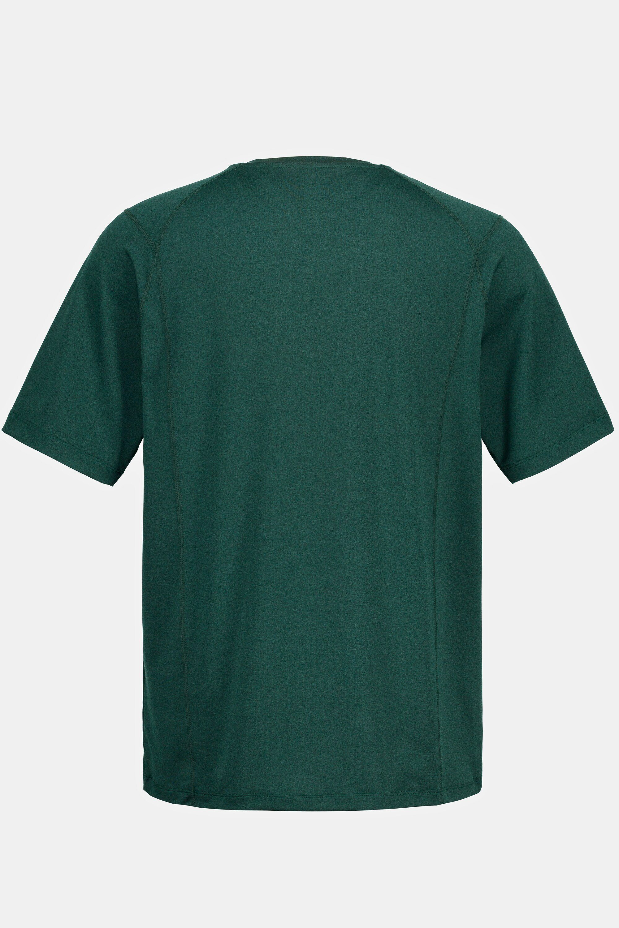 Halbarm JP1880 Funktions-Shirt T-Shirt Fitness FLEXNAMIC® dunkelgrün
