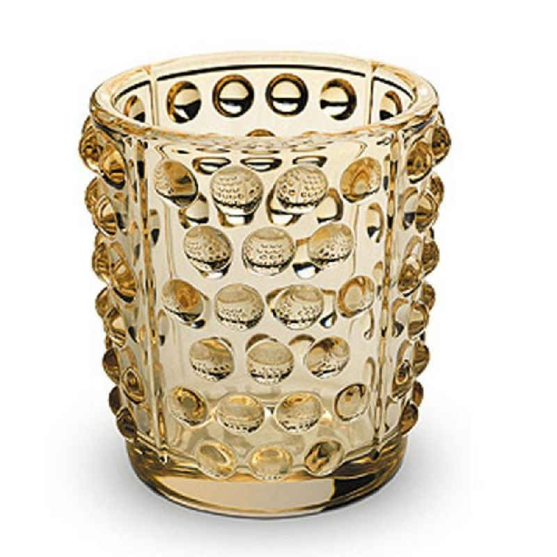 Lalique Kerzenhalter Votivkerzenhalter Teelichthalter Mossi Gold