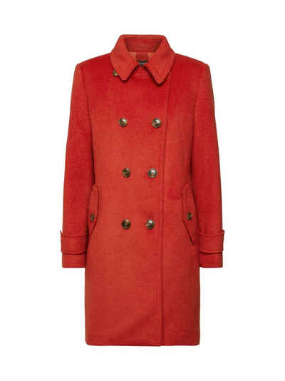 Esprit Collection Wollmantel »Doppelreihiger Mantel aus Wollmix«