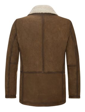 Milestone Lederjacke MSRockford Winterjacke aus echten Veloursleder mit kuscheligem Innenfell