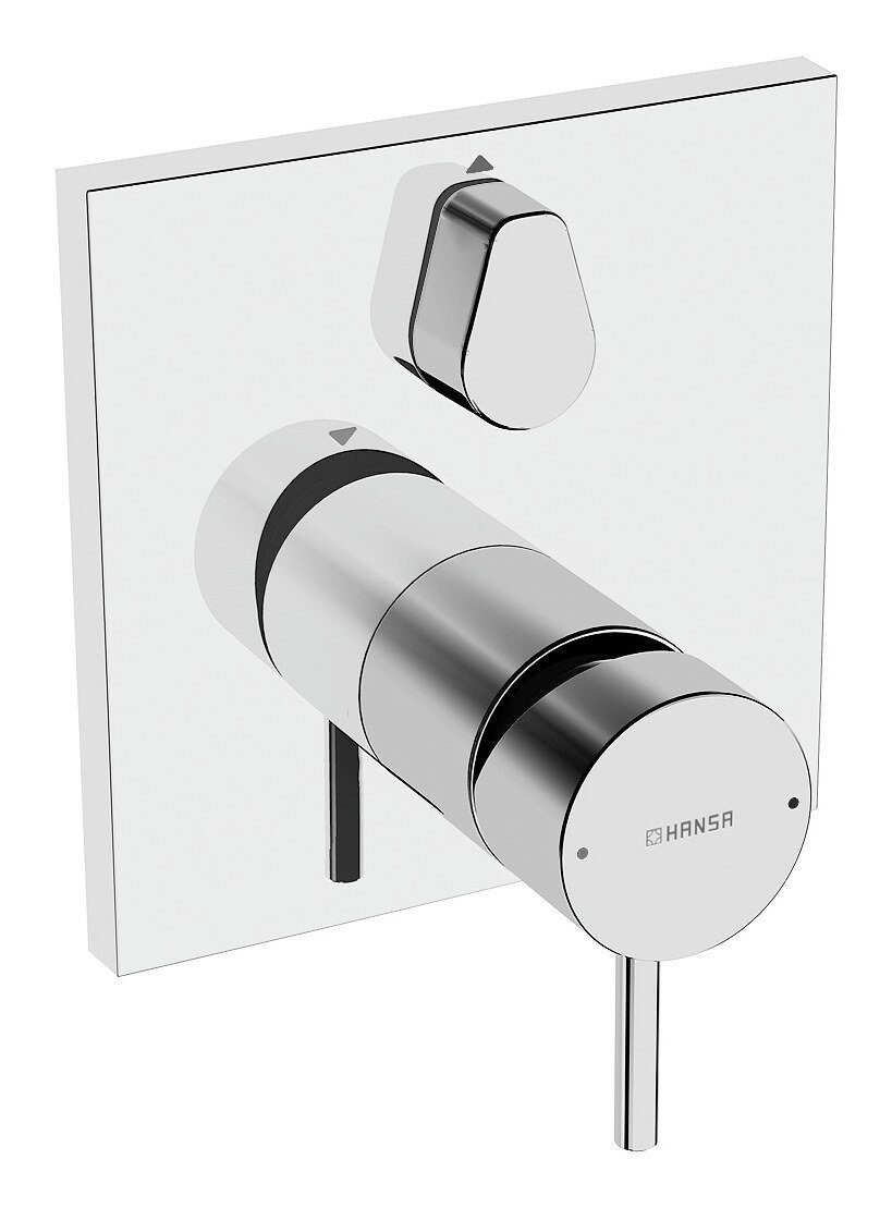 HANSA Wannenarmatur Hansastela Fertigmontageset m. Funktionseinheit EinhandBatterie