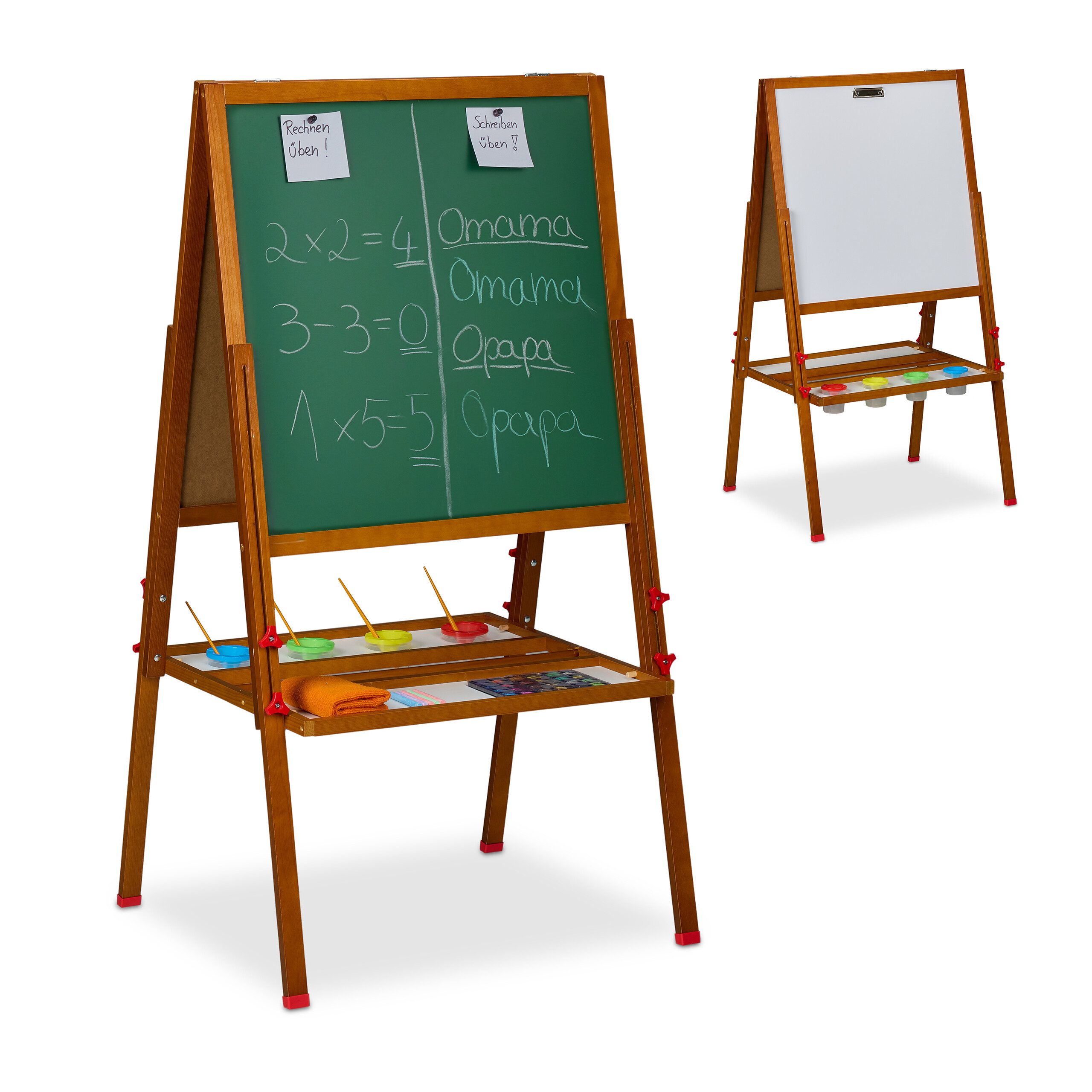 relaxdays Standtafel Kinderstandtafel mit Whiteboard, (1-tlg) günstig online kaufen