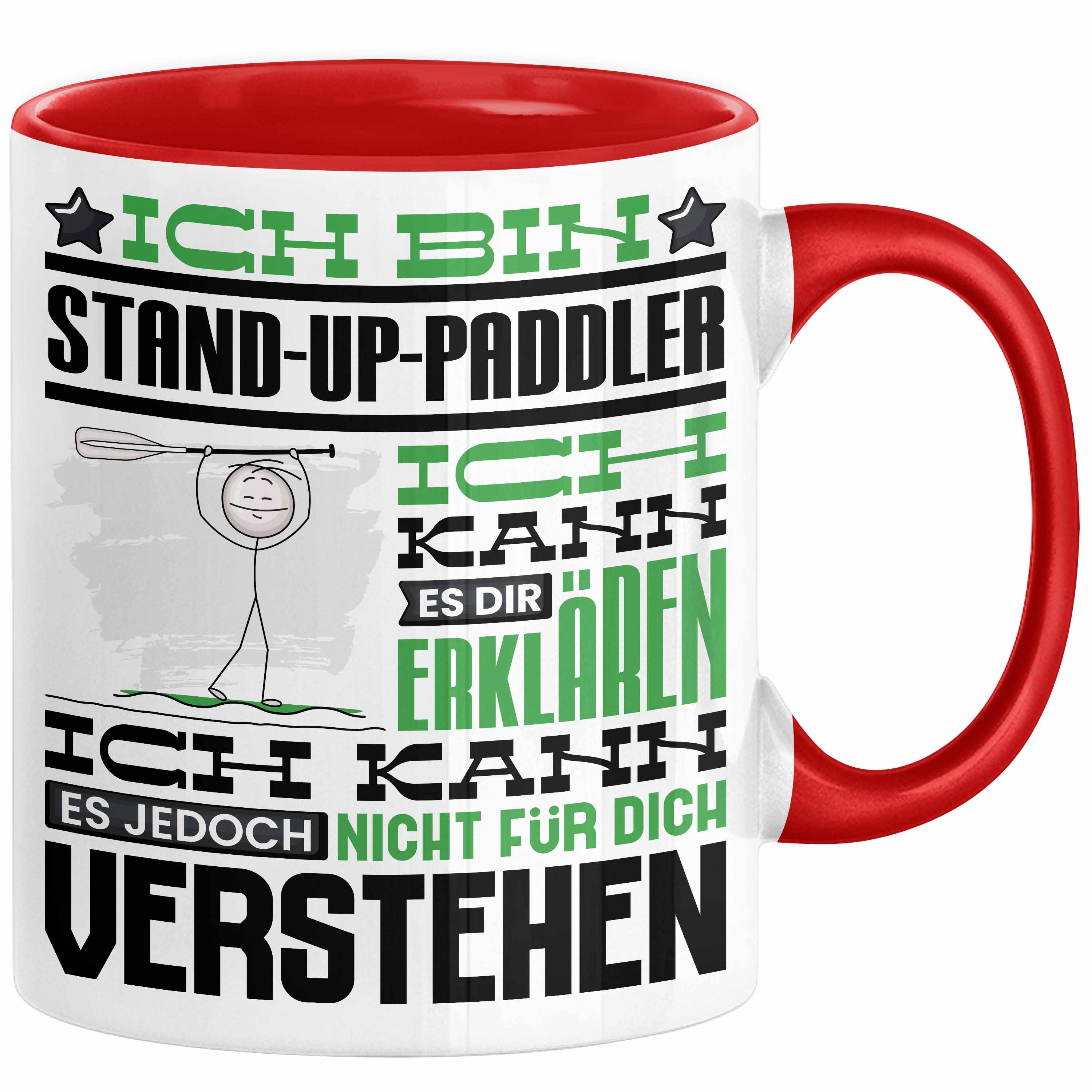 Tasse Stand-Up-Paddler Geschenk Tasse Lustige Geschenkdiee für einen Stand-U