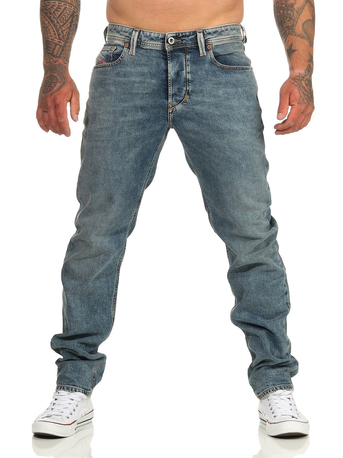 Diesel 5-Pocket-Jeans »Diesel Herren Jeans - LARKEE-BEEX 084UX« 5 Pocket  Style, Dezenter Used-Look, Länge: inch 32