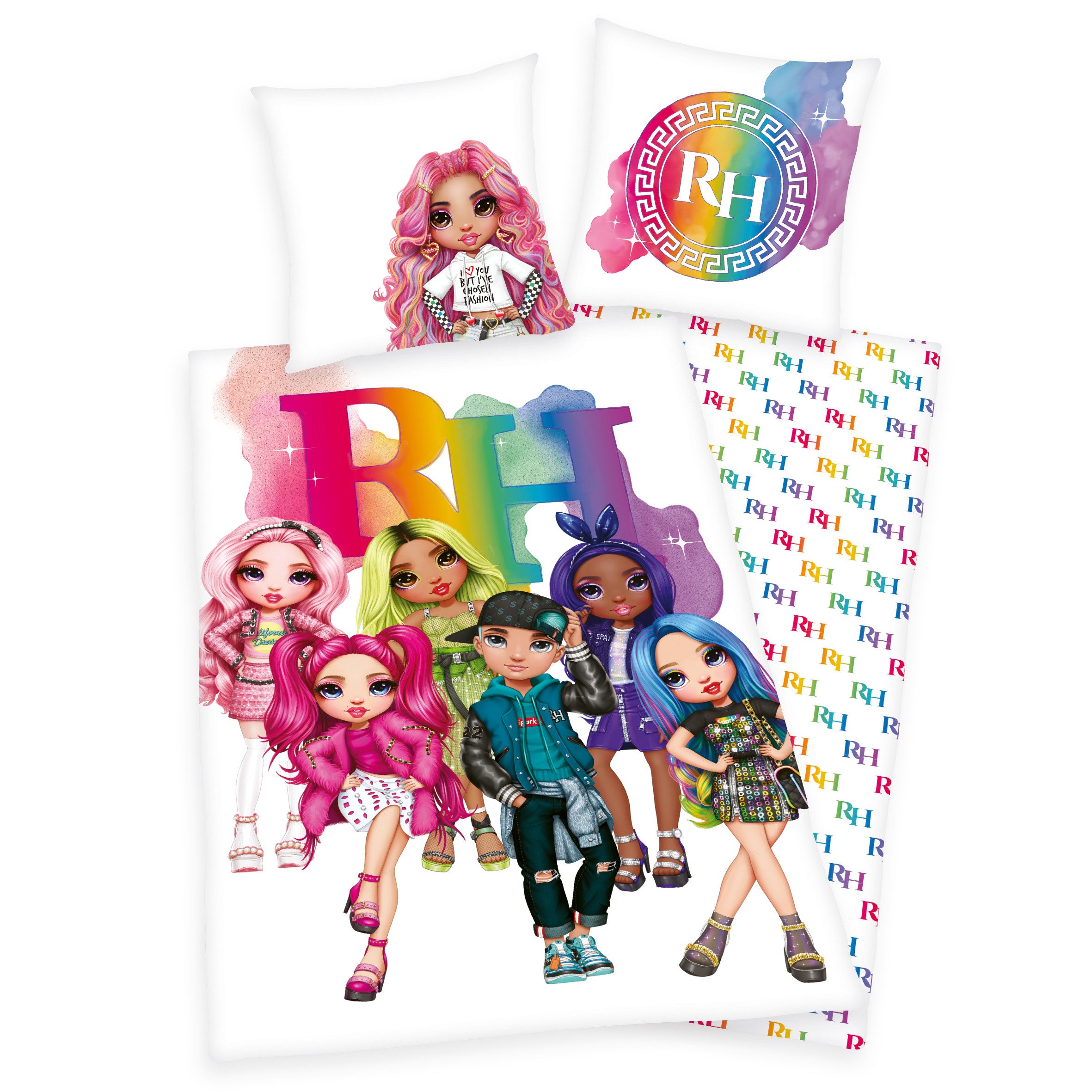 Herding Young Collection Bettwäsche Rainbow High günstig online kaufen