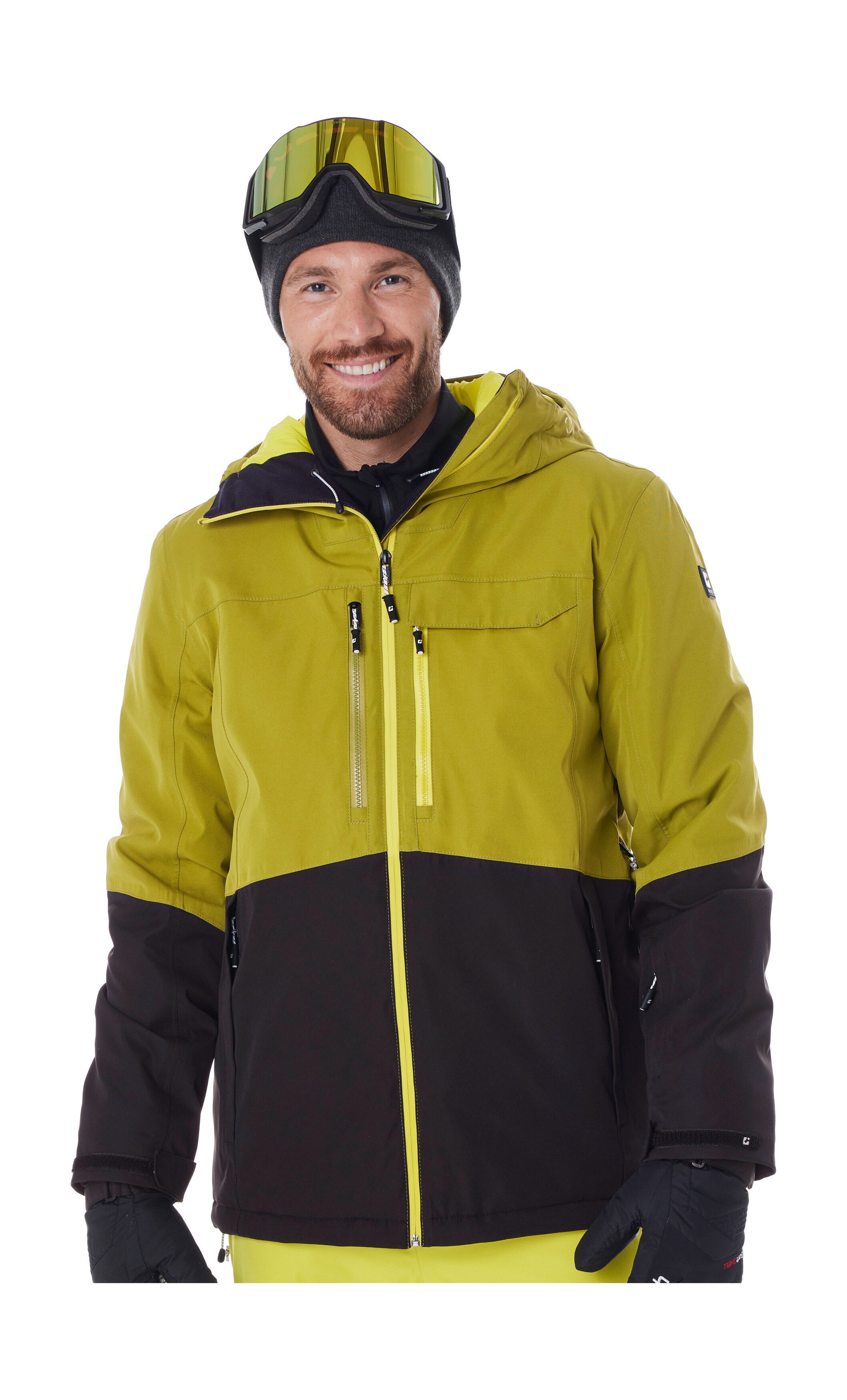 Killtec Skijacke KSW 280 MN SKI JCKT Wasserdichte Herrenjacke mit Schneefang, atmungsaktiv und PFAS-frei