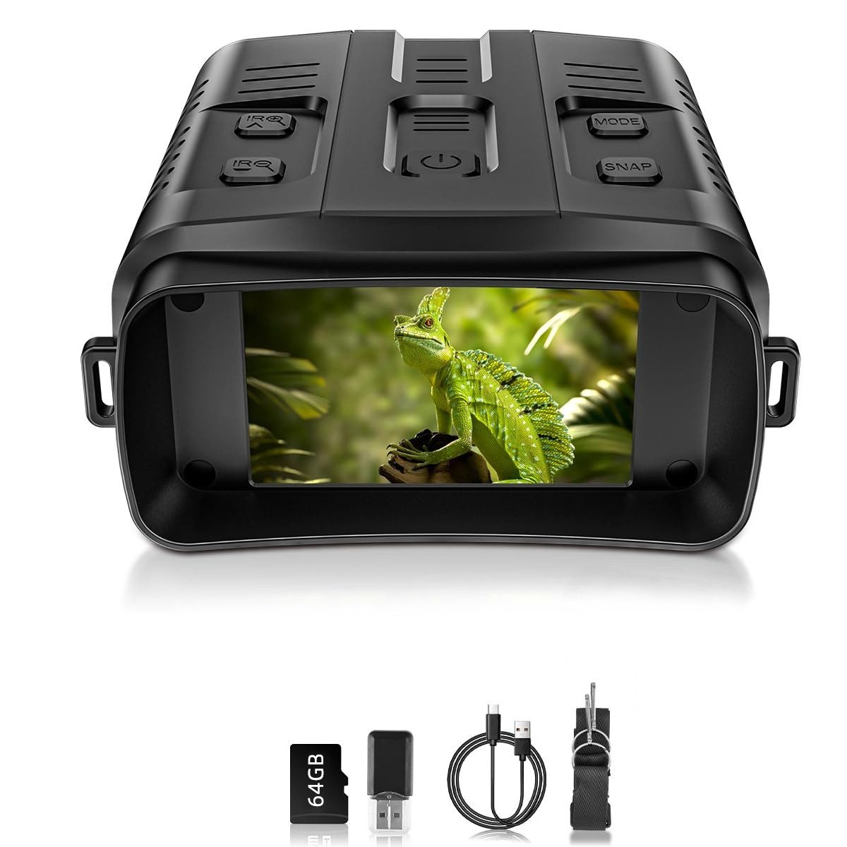 Tekoo Nachtsichtgerät Digitales Nachtsichtgerät 4K, 800m Sicht, 10x Zoom & 850nm IR, 4K Video & 42MP Fotoauflösung, 10-fach Digitalzoom