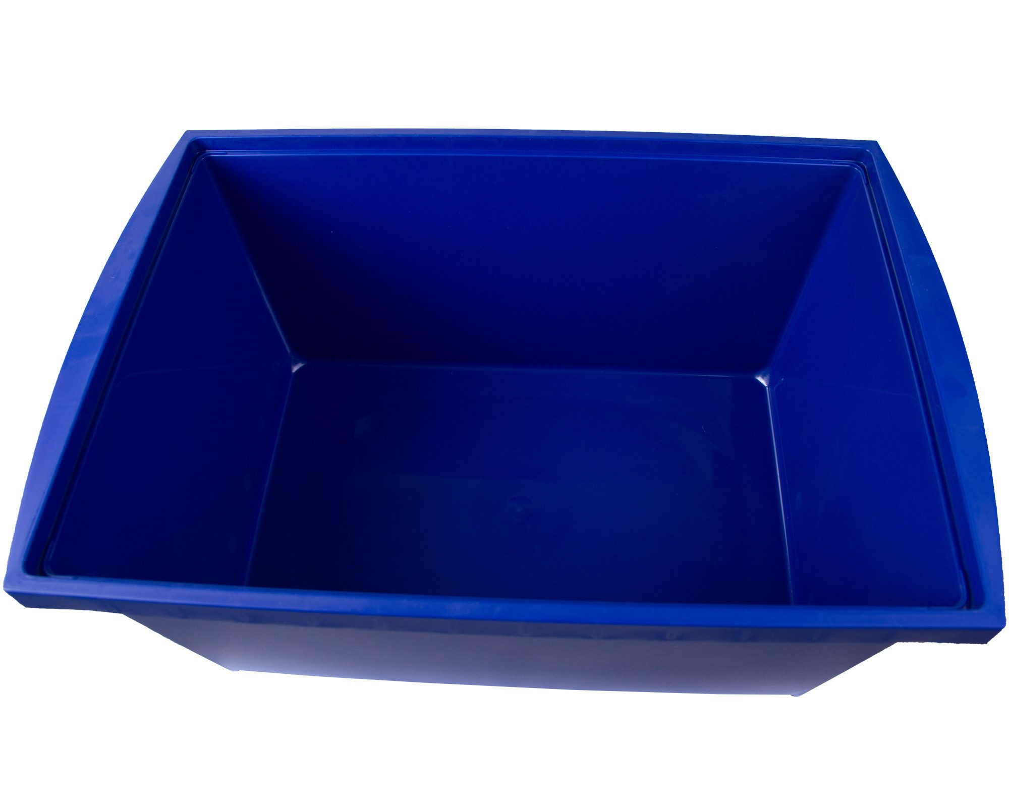 ONDIS24 Aufbewahrungsbox Spielzeugkiste mit Deckel, 28 L, Stapelbox System Box M, Malkiste hoch, Spielzeugbox für Kinder