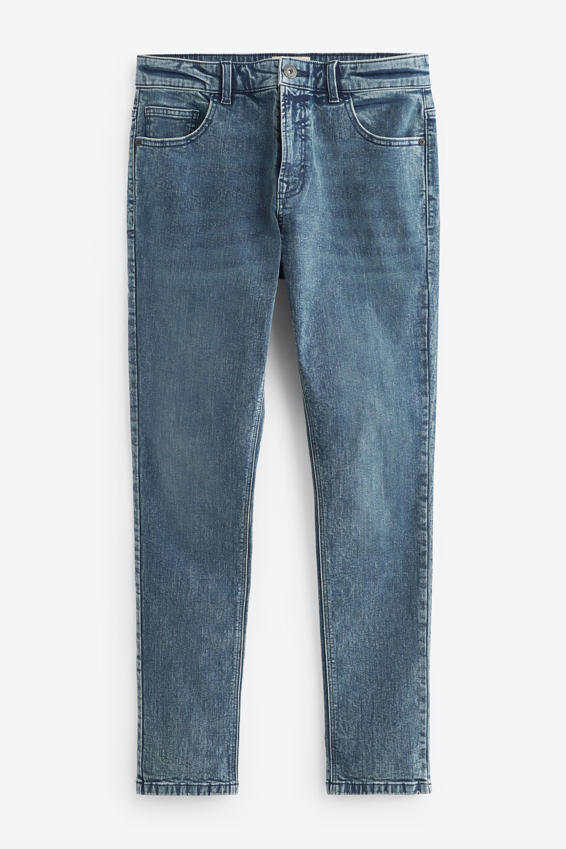 Next Skinny-fit-Jeans (1-tlg) Washed Blue