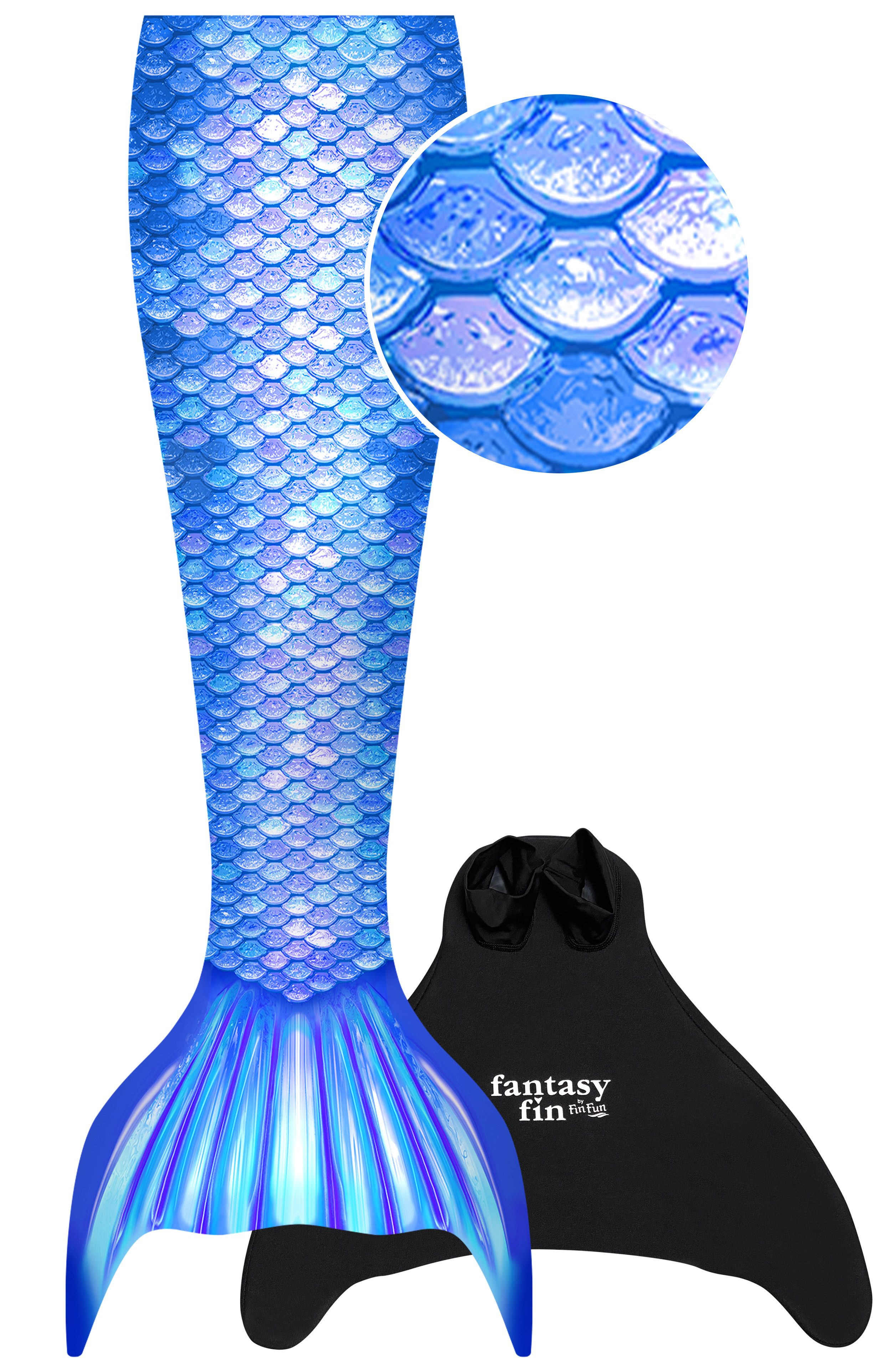 Fin Fun Monoflosse Fin Fun Meerjungfrau FANTASY BLAU S/M