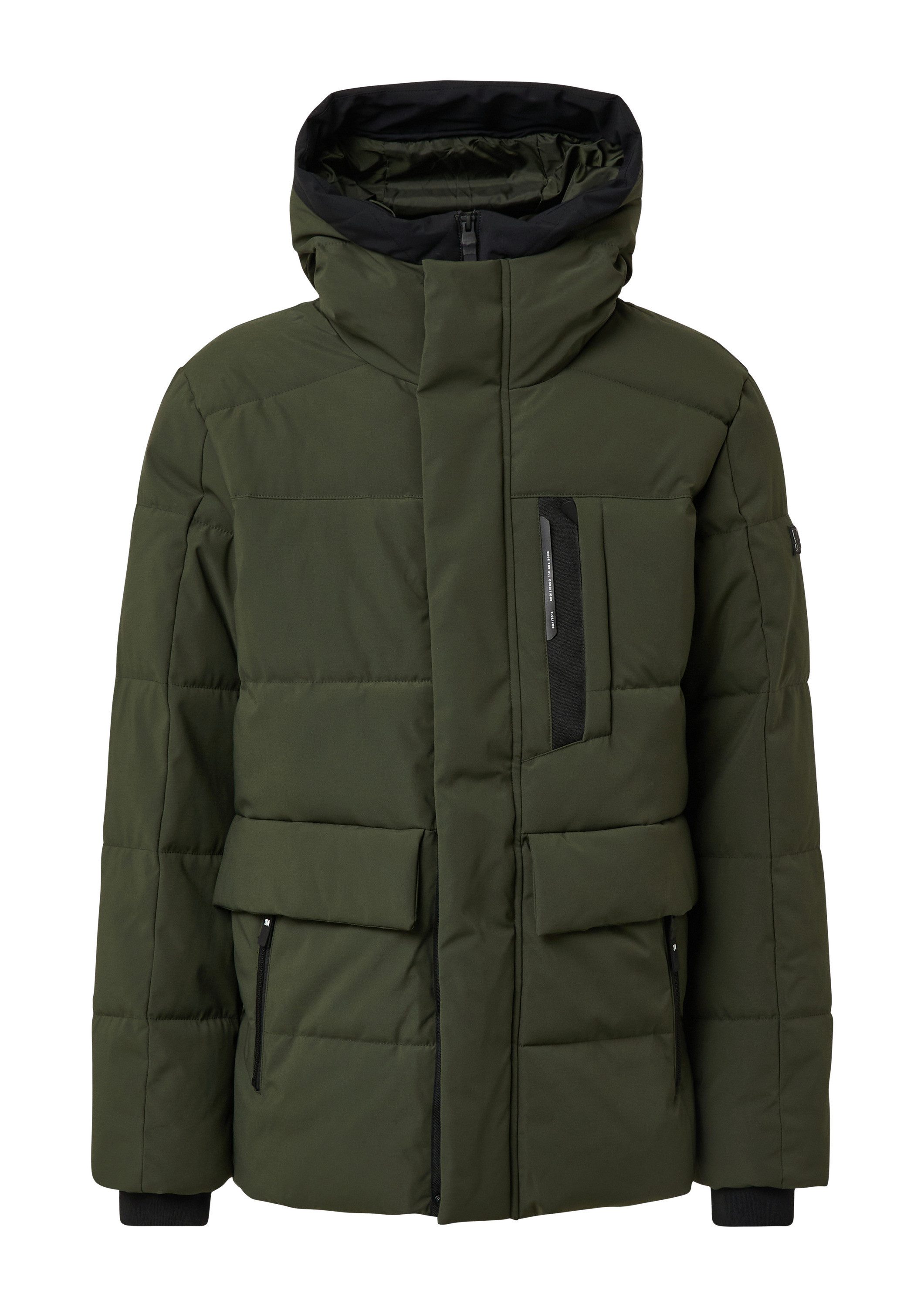 s.Oliver Winterjacke Outdoor-Jacke Wasserabweisender Puffer-Parka mit günstig online kaufen