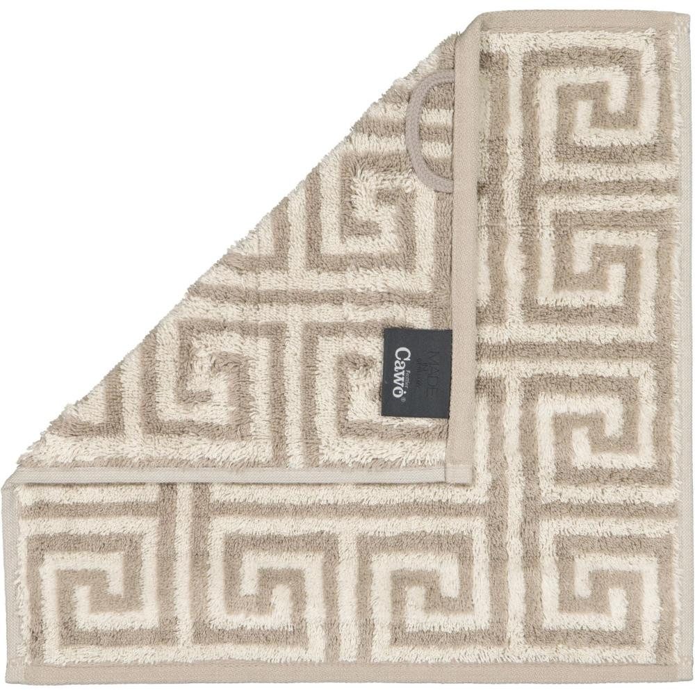 Cawö Badetücher Seiftuch Noblesse Elegance Allover Graphit (30x30 cm)