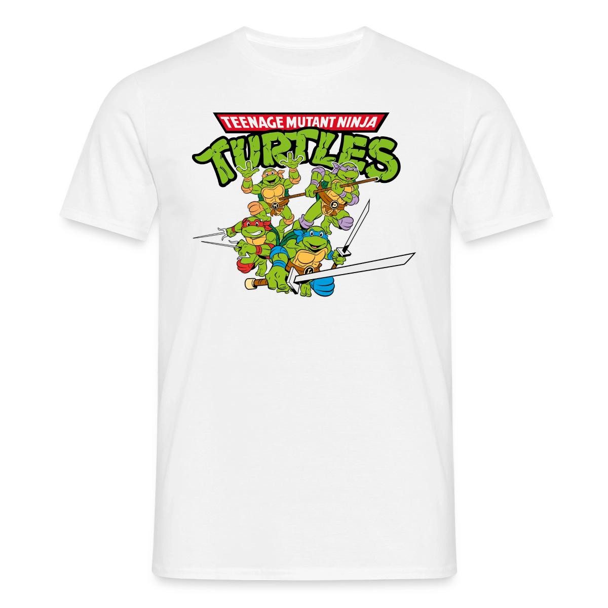 T-Shirt Teenage Mutant Ninja Turtles Logo Männer T-Shirt