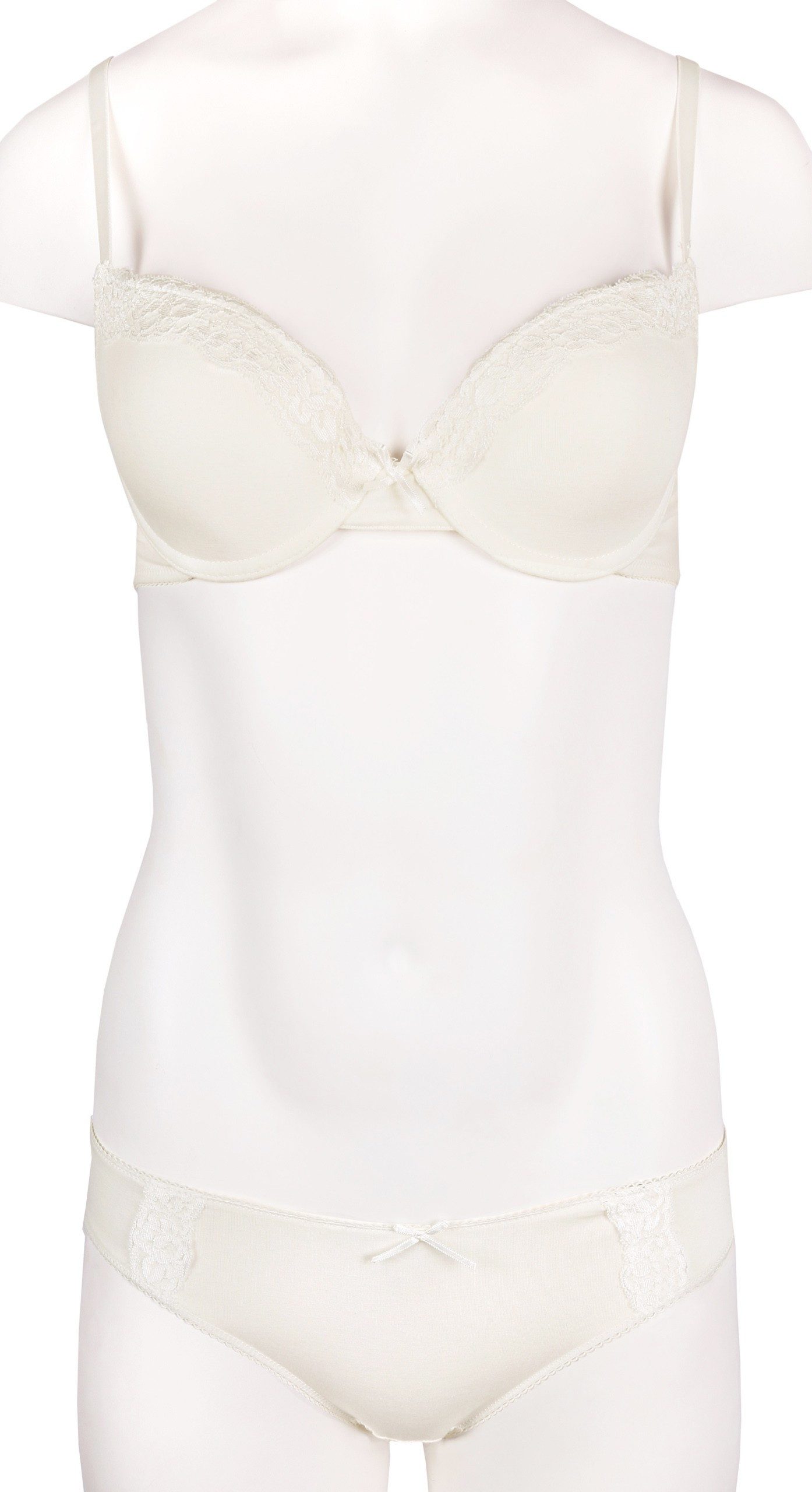 Sarcia.eu Bügel-Bikini Ecrufarbenes Unterwäsche-Set, Slip und BH 70B