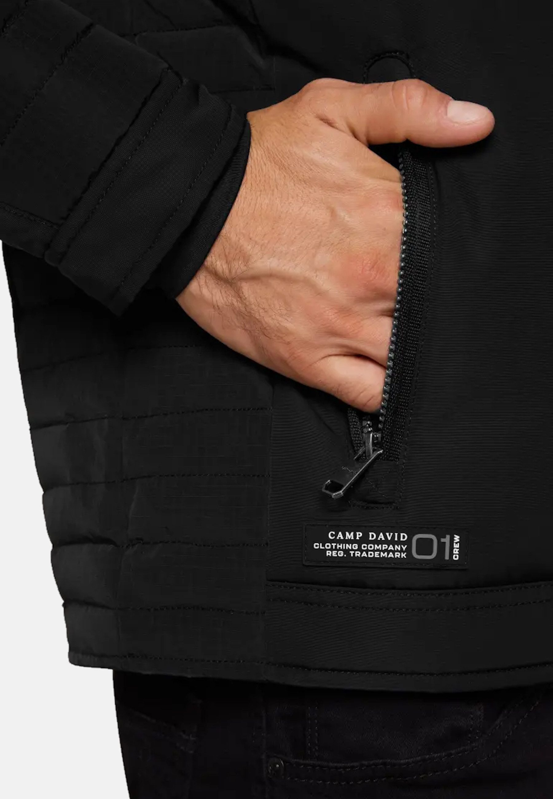 CAMP DAVID Steppjacke Jacke Steppjacke (1-St)