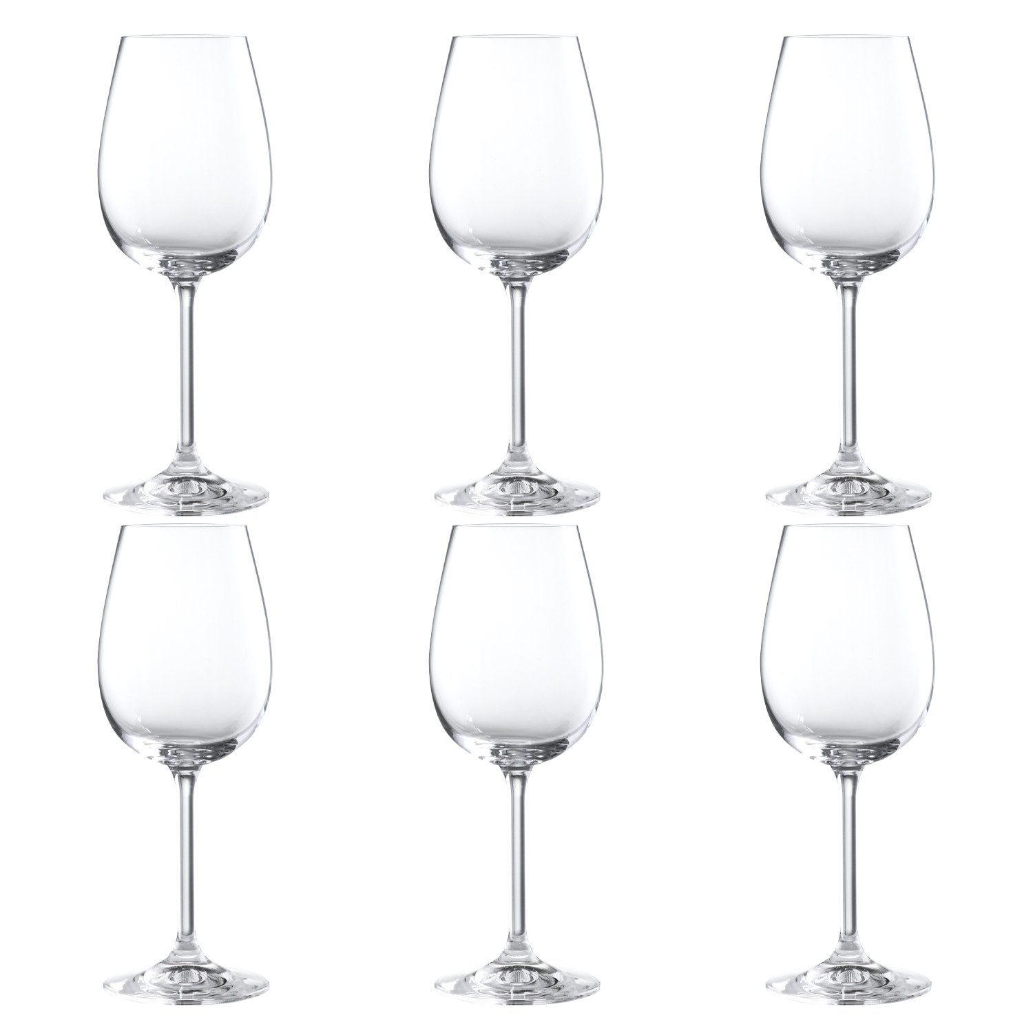 Weißweinglas SIMPLY, 6er Set, 340 ml Fassungsvermögen