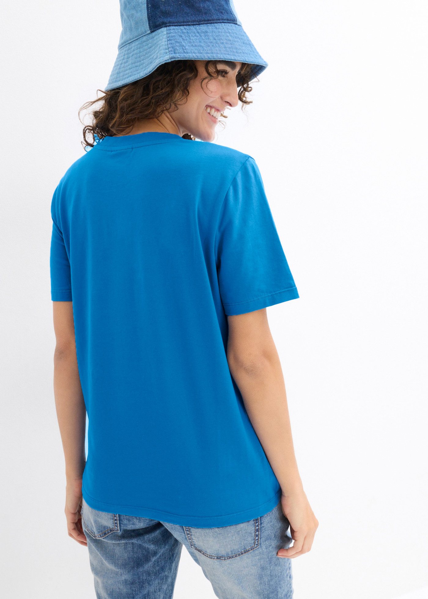 bonprix Umstandsshirt (Packung, 2-tlg., 2er) Loose Fit Passform - perfekt für die Schwangerschaft