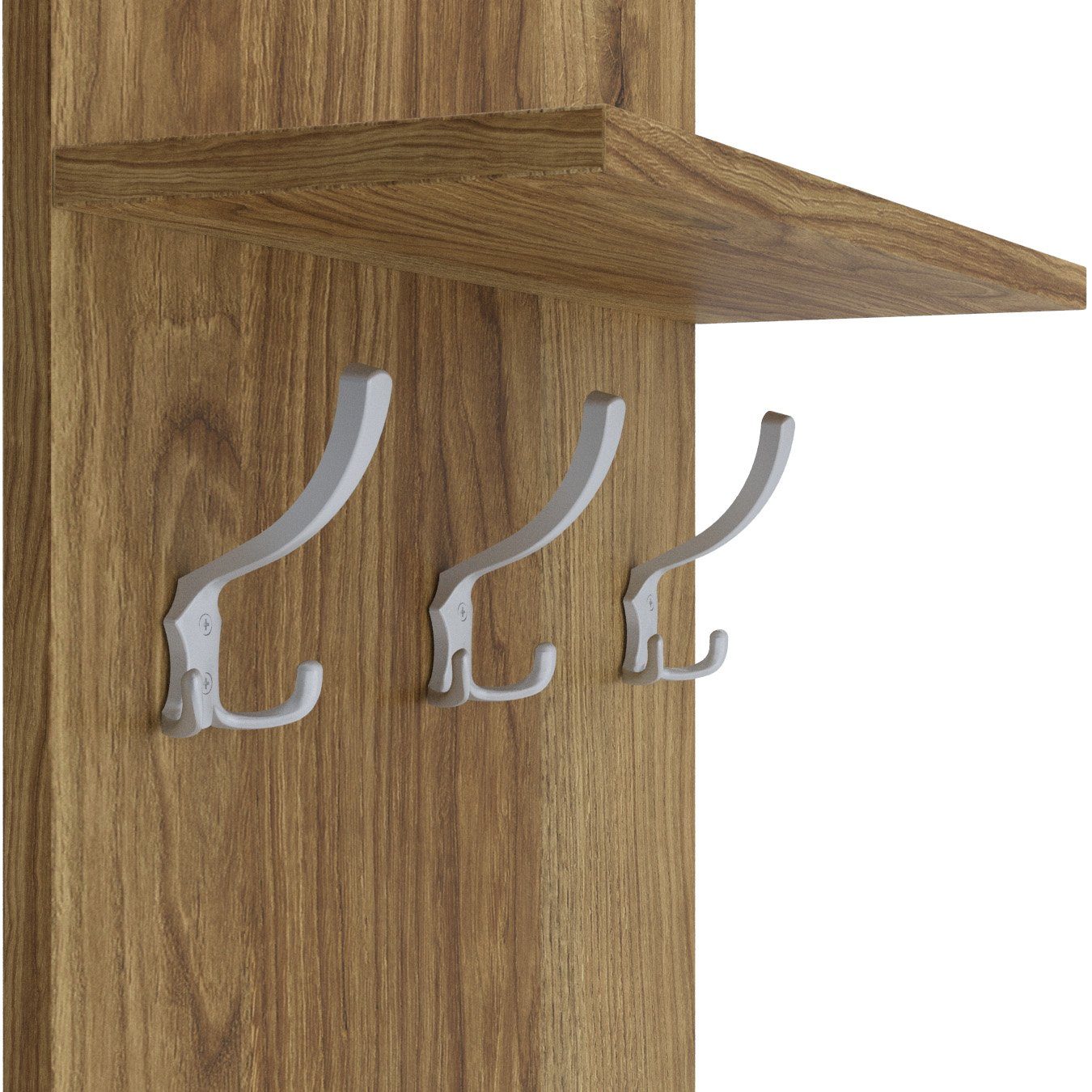AKKE Garderobenhalter, MIDI Garderobe Aluminium Haken günstig online kaufen