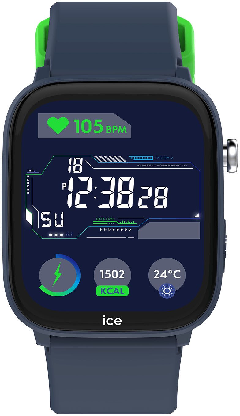 ice-watch ICE smart junior 3.0 - Find My - 1.75 Smartwatch, Armbanduhr, Kinderuhr, Silikonarmband, Bluetooth, Geschenkidee,digital