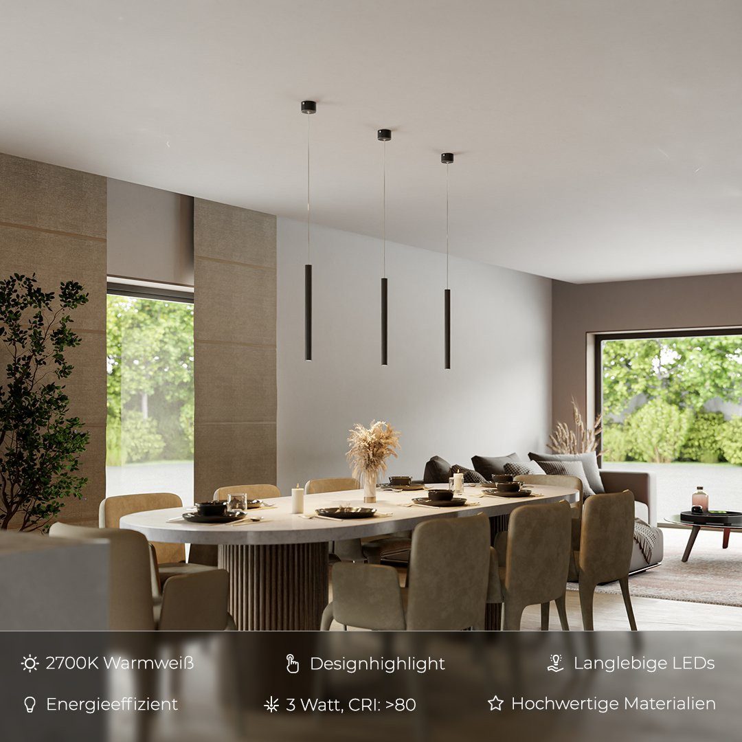 Neona LED Deckenleuchte LYRA Schwarz, LED günstig online kaufen