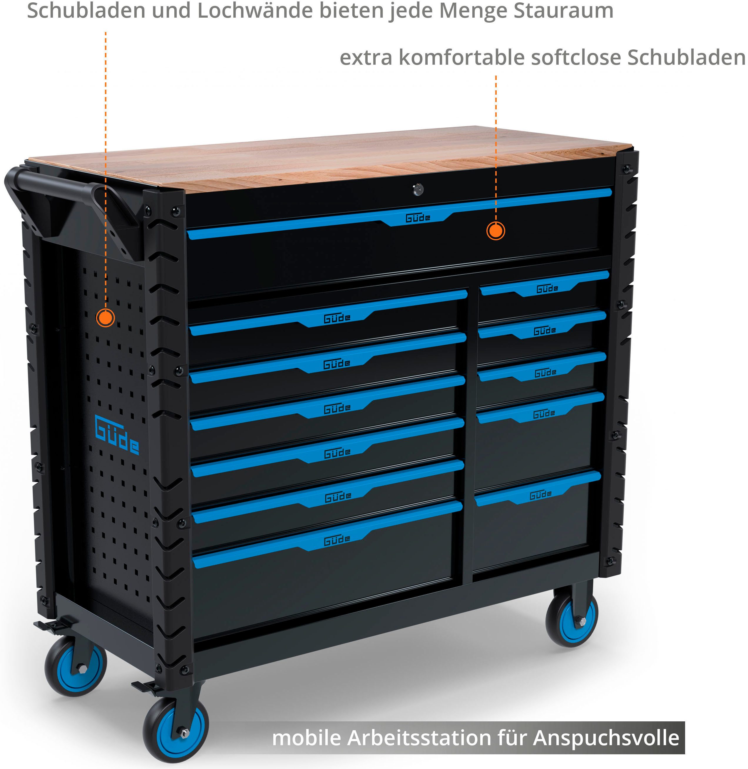 Güde Werkbank Mobile Werkbank GW 12S