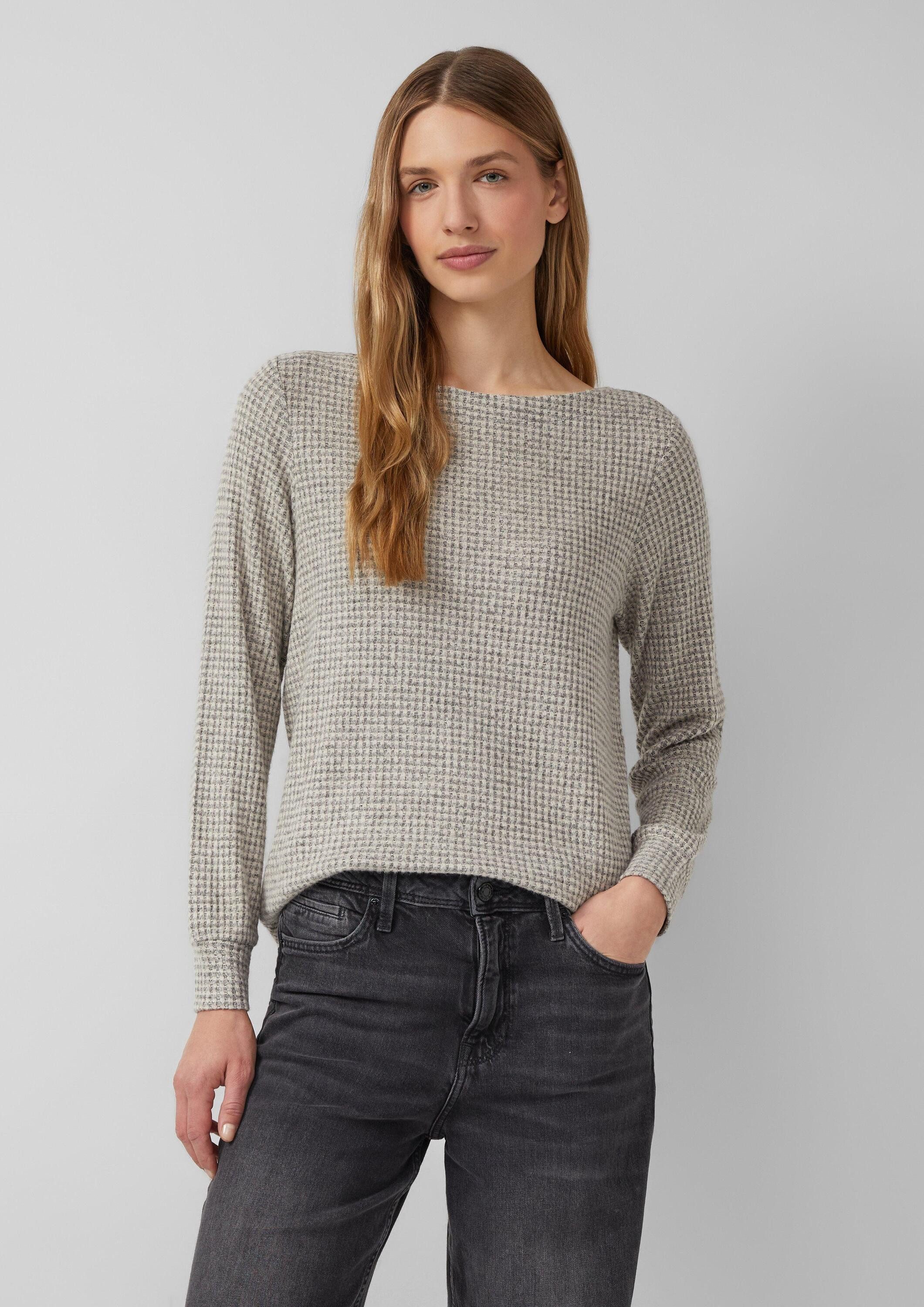 s.Oliver Langarmshirt T-Shirt Weiches Shirt mit günstig online kaufen