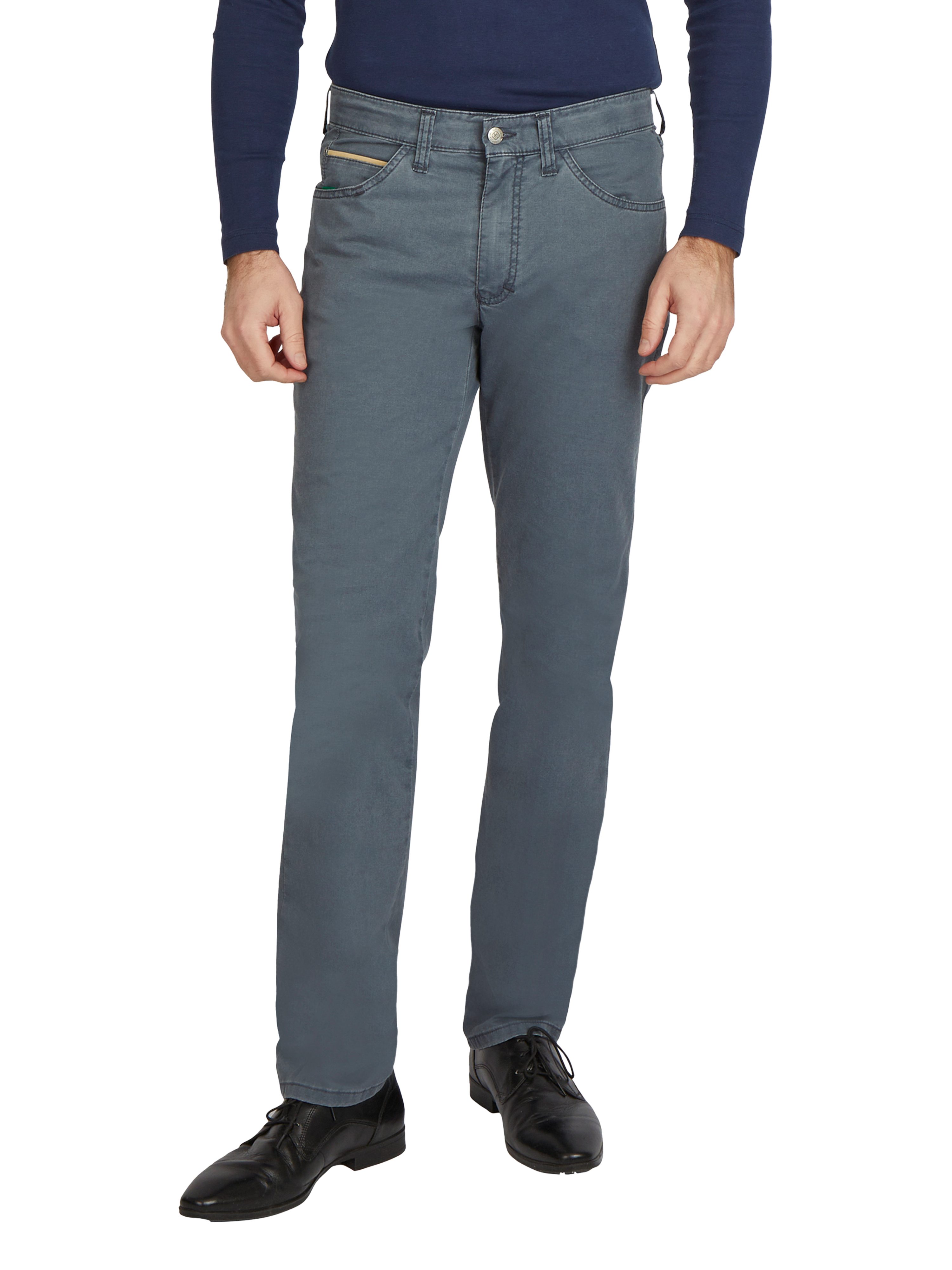 5-Pocket-Hose 5-Pocket Baumwolle HENRY 7323 - mittelblau - Herrenhose - 33/32