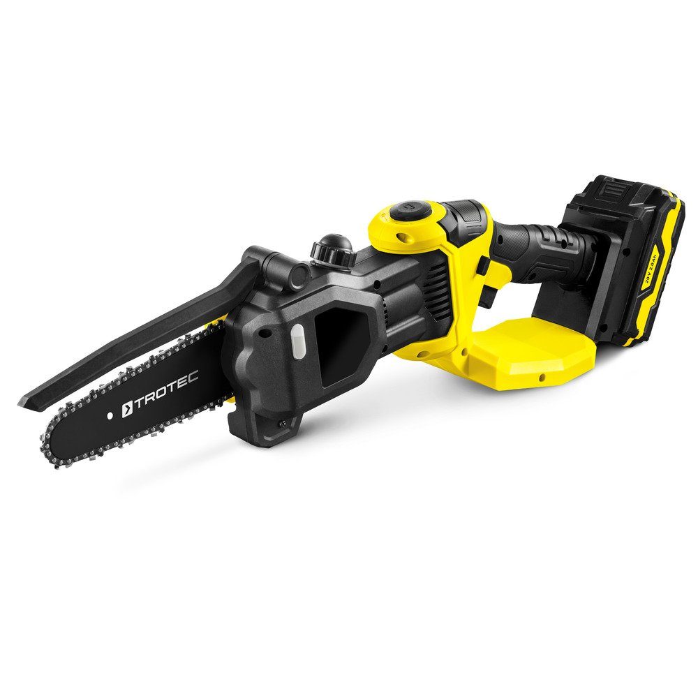 TROTEC Akku-Säge PCHS 10-20V, Kompakte und leichte Elektro-Kettensäge