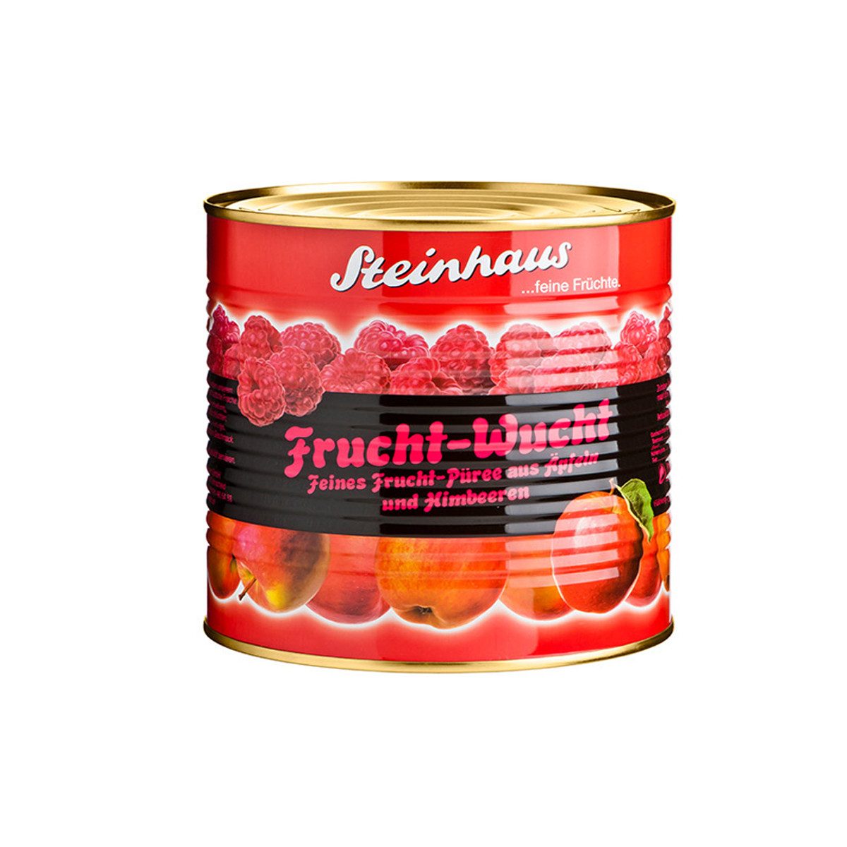 Steinhaus Obstkonserve, Steinhaus Frucht Wucht Himbeere aus Äpfeln und Himbeeren 2650ml