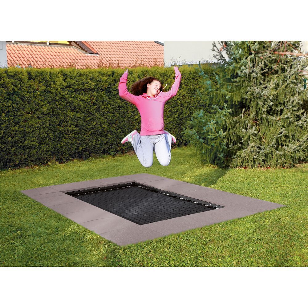 Gartentrampolin Bodentrampolin Adventure-Tramp Playground