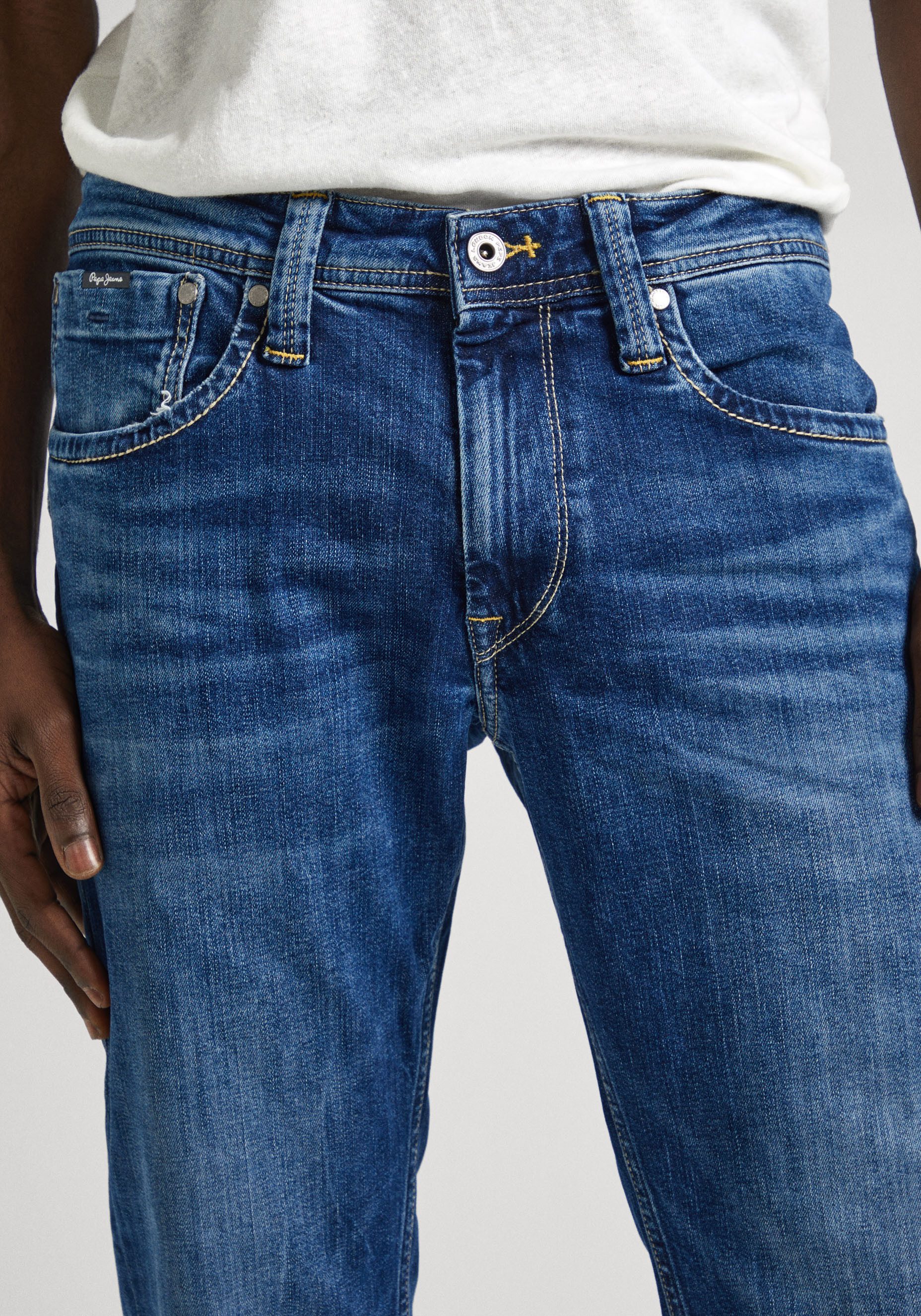 Pepe Jeans Straight-Jeans CASH Regular Waist – Bild 3 von 5