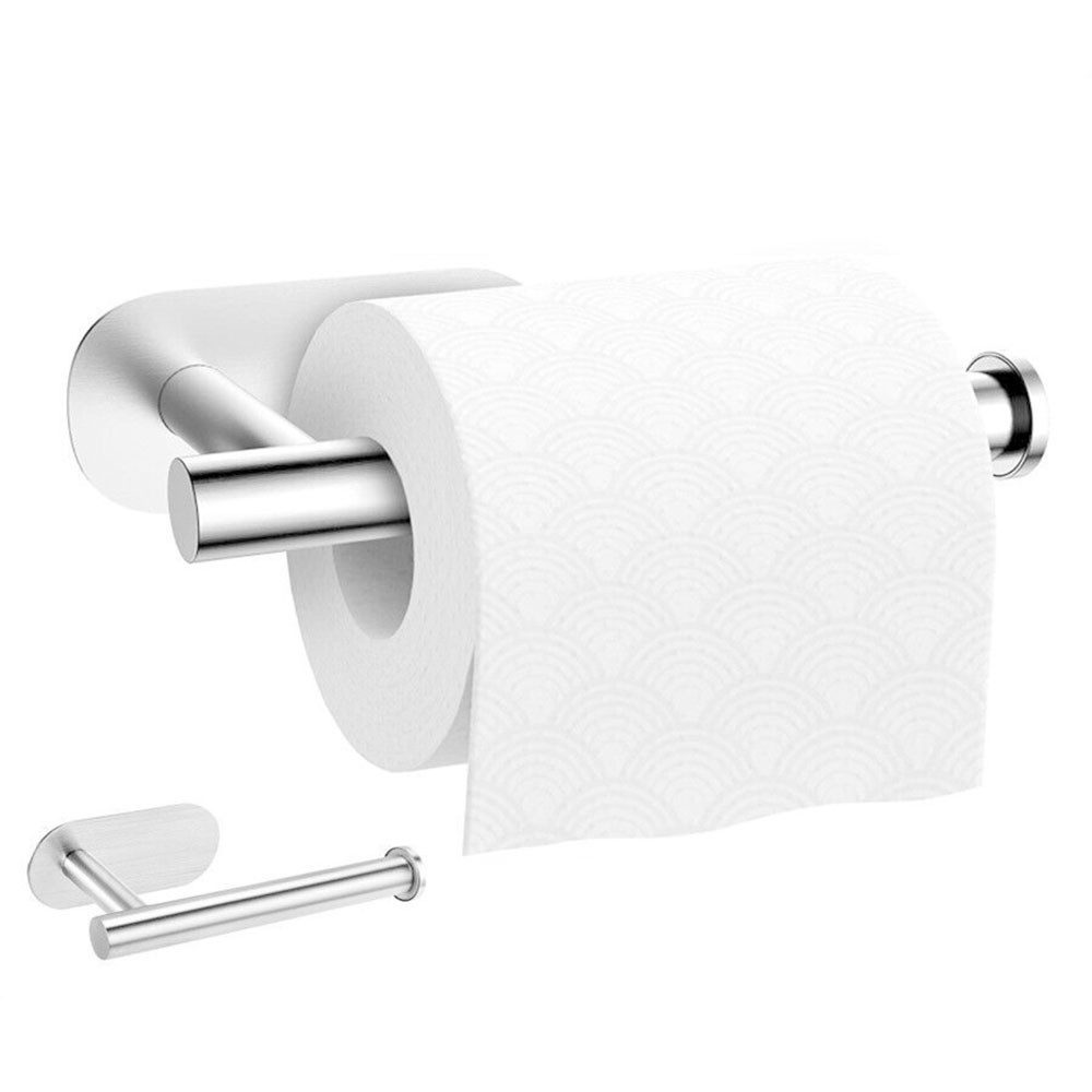 Refined Living Toilettenpapierhalter ohne Bohren Klopapierhalter selbstkleb günstig online kaufen