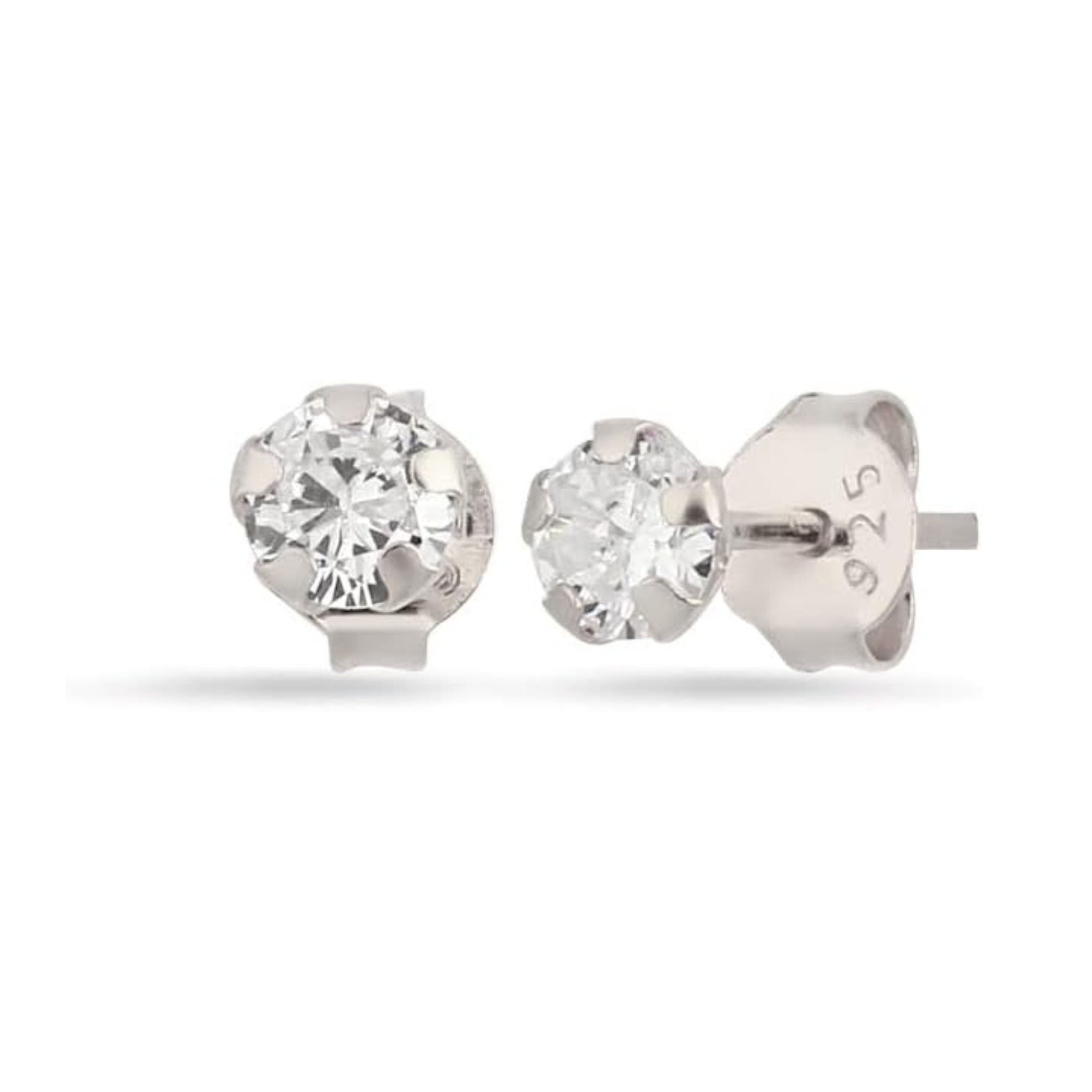 Einzelstück Paar Ohrstecker Ohrstecker Crystal Stone