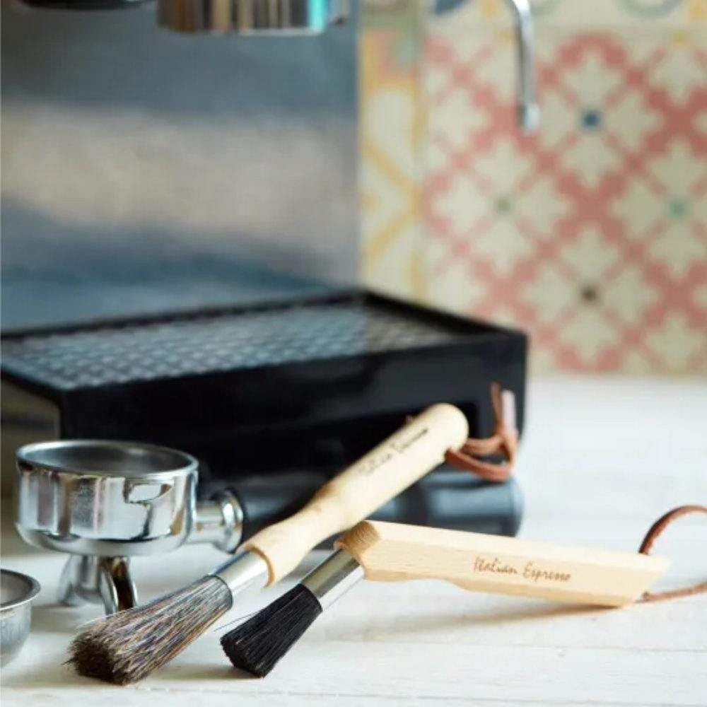 Bürstenhaus Redecker Reinigungsbürste Bürstenhaus Espressopinsel Buchenholz (Gerader Kopf)