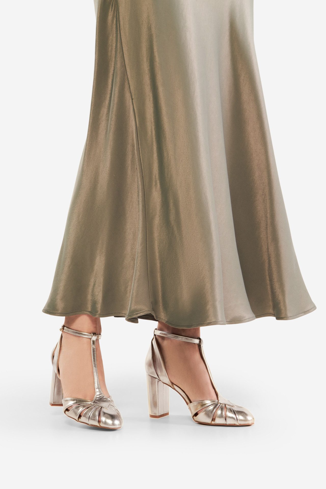 Jenny JENNY Damen Pumpe 41 goldfarben 5903698603261 Pumps
