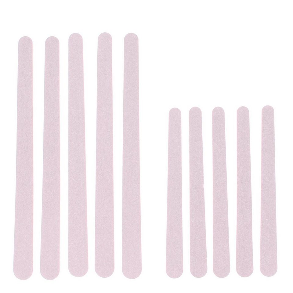 PARSA Beauty Sandblatt-Nagelfeile Nagelfeilpapier, 10 Stück