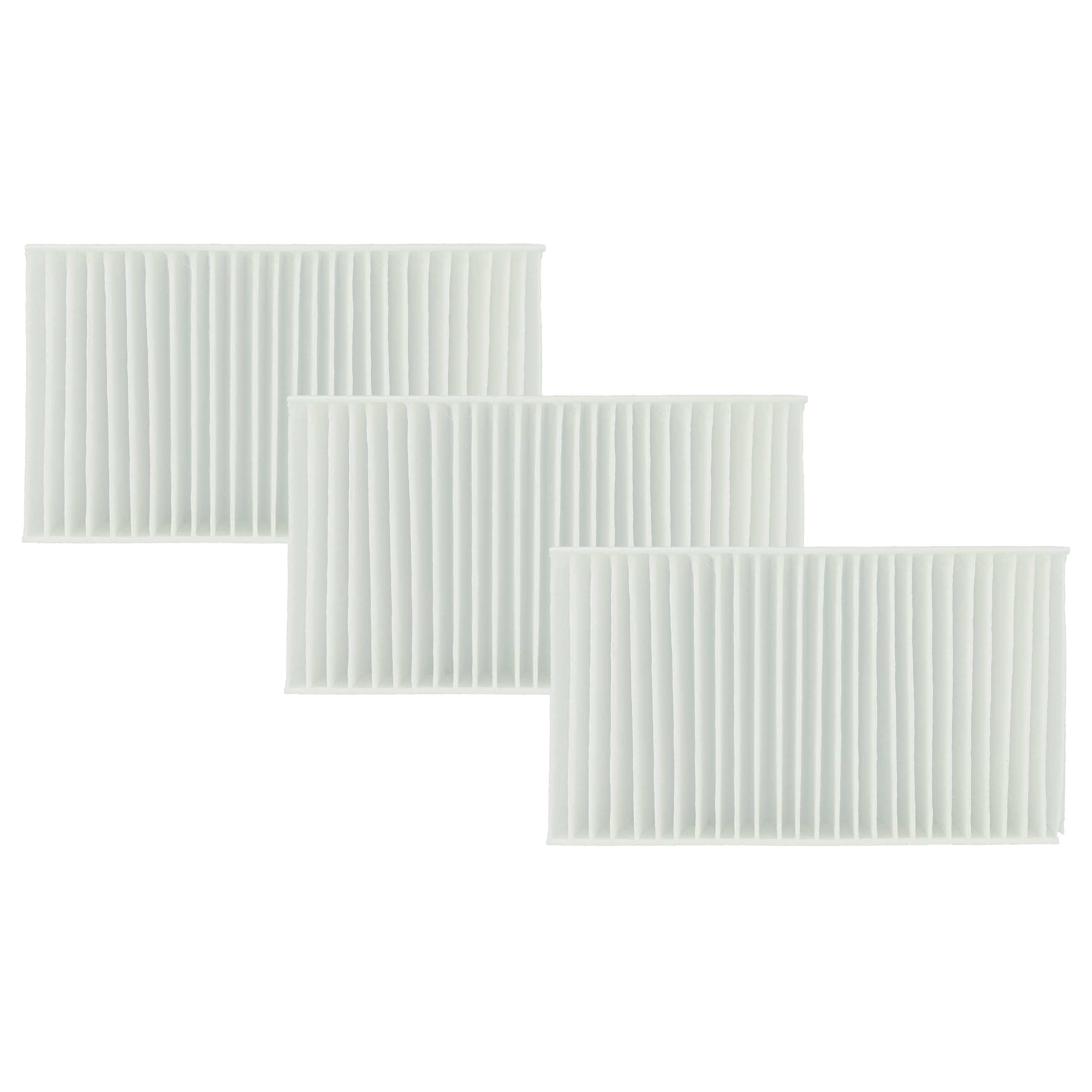 vhbw Ersatzfilter Ersatz für Miele TF-HG4, 6202520 für Trockner, Hochwertiges Hygiene-Filter-Set für Ihren Wärmepumpentrockner oder