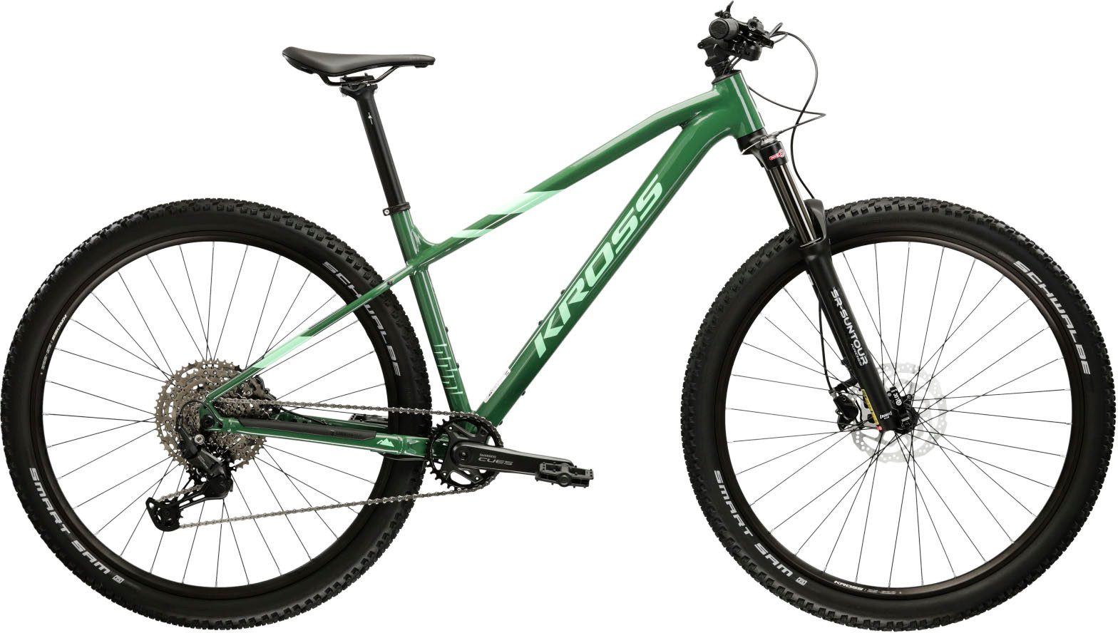 Kross Mountainbike Hardtail Level 5.0, 11 Gang Shimano CUES U6000 Schaltwerk, Kettenschaltung