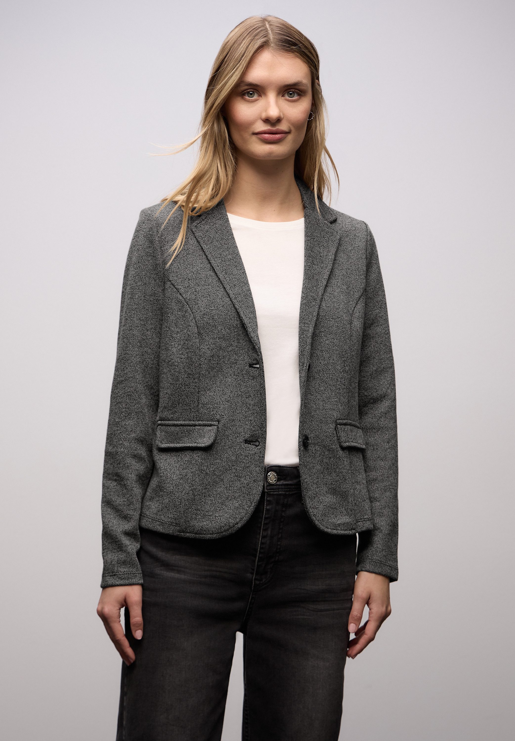 STREET ONE Kurzblazer mit Reverskragen