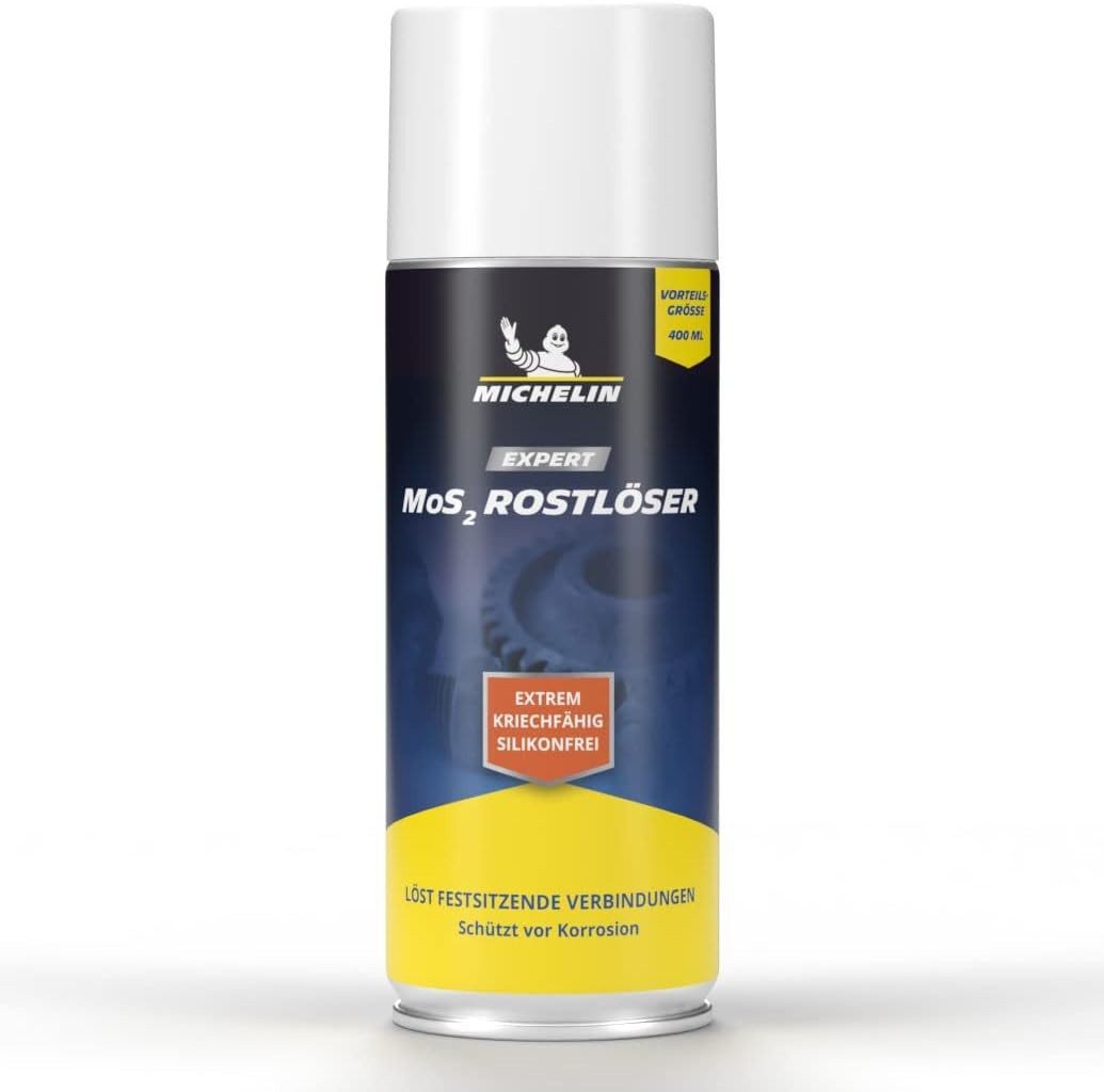 Michelin Expert Rostlöser MoS2 Sprühdose Korrosionsschutz Silikonfrei 400 ml Rostentferner