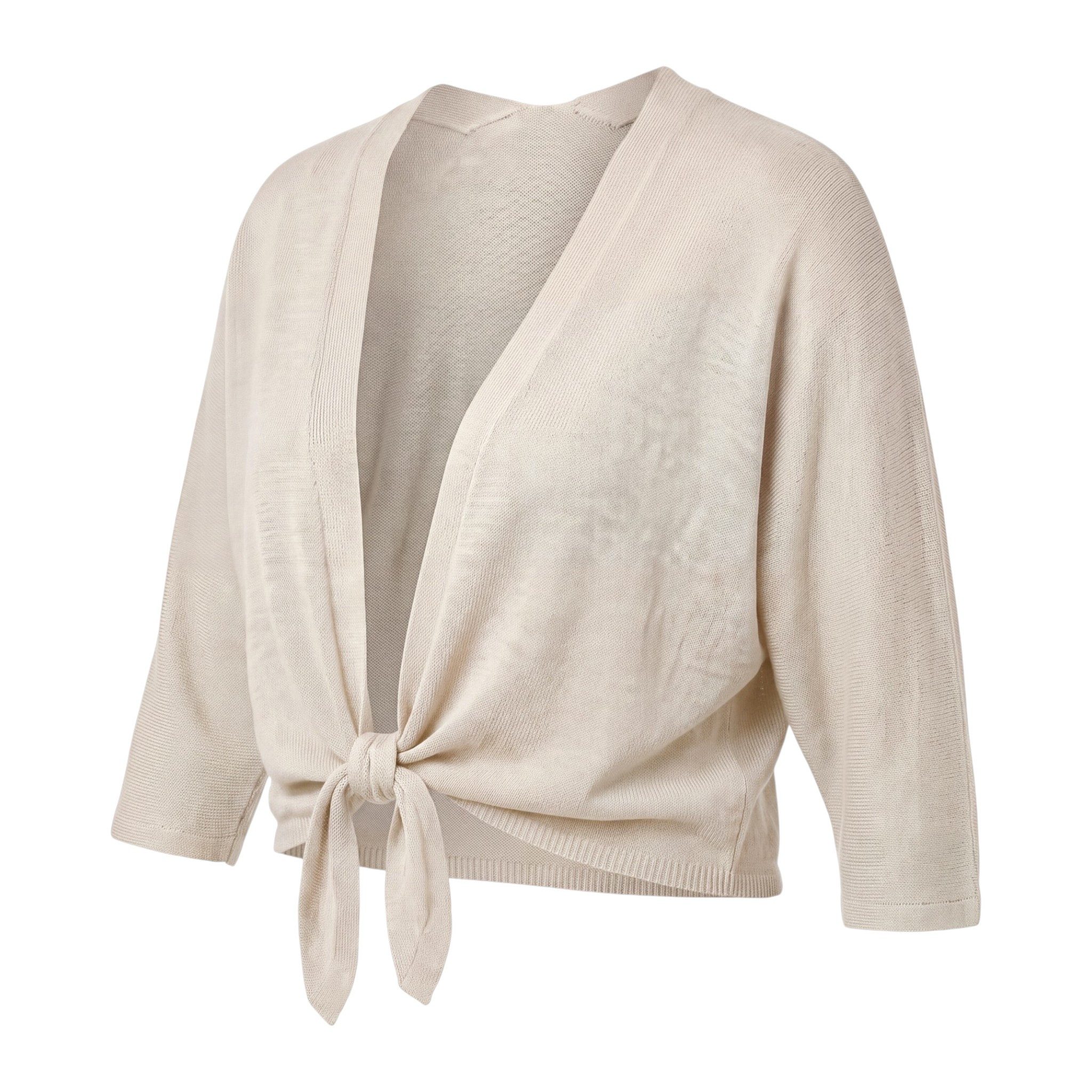 OriginalYou Bolero Cardigan Damen Feinstrick Jacke zum Binden 3/4 Arm Passend für 38/40 (relaxed), 42/44 (regular)