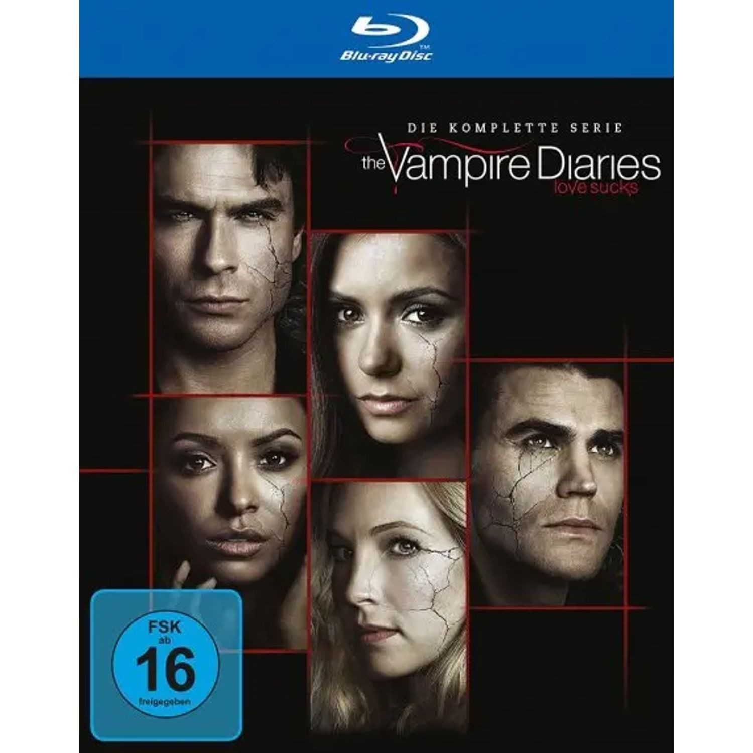 Universal Pictures Blu-ray The Vampire Diaries. Staffel.1-8, 32 Blu-ray