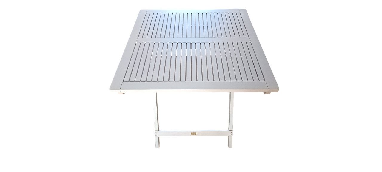 Sedex Gartentisch Klapptisch Linus 70x70 cm weiß gewischt, Klappfunktion günstig online kaufen