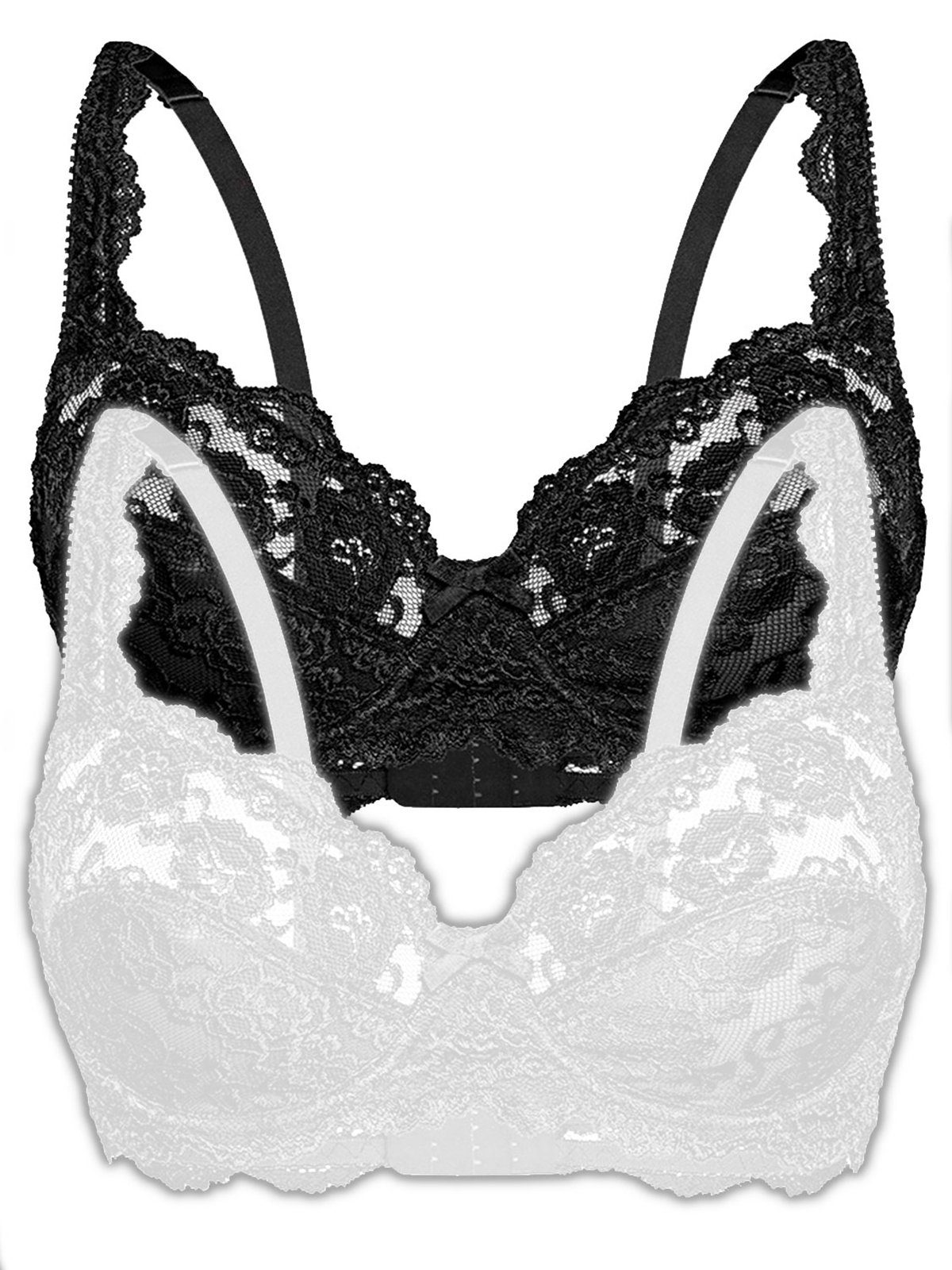 Sassa Set: Bügel-BH 2er Sparpack Bügel-BH CLASSIC LACE (Spar-Set, 2-tlg) - günstig online kaufen