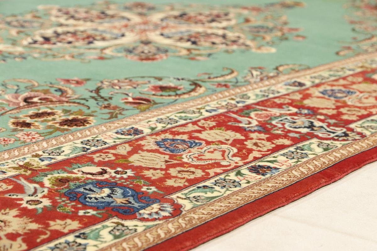 Isfahan mm 145x219 Seidenkette Nain Trading, Orientteppich Handgeknüpfter 8 Orientteppich, rechteckig, Höhe: