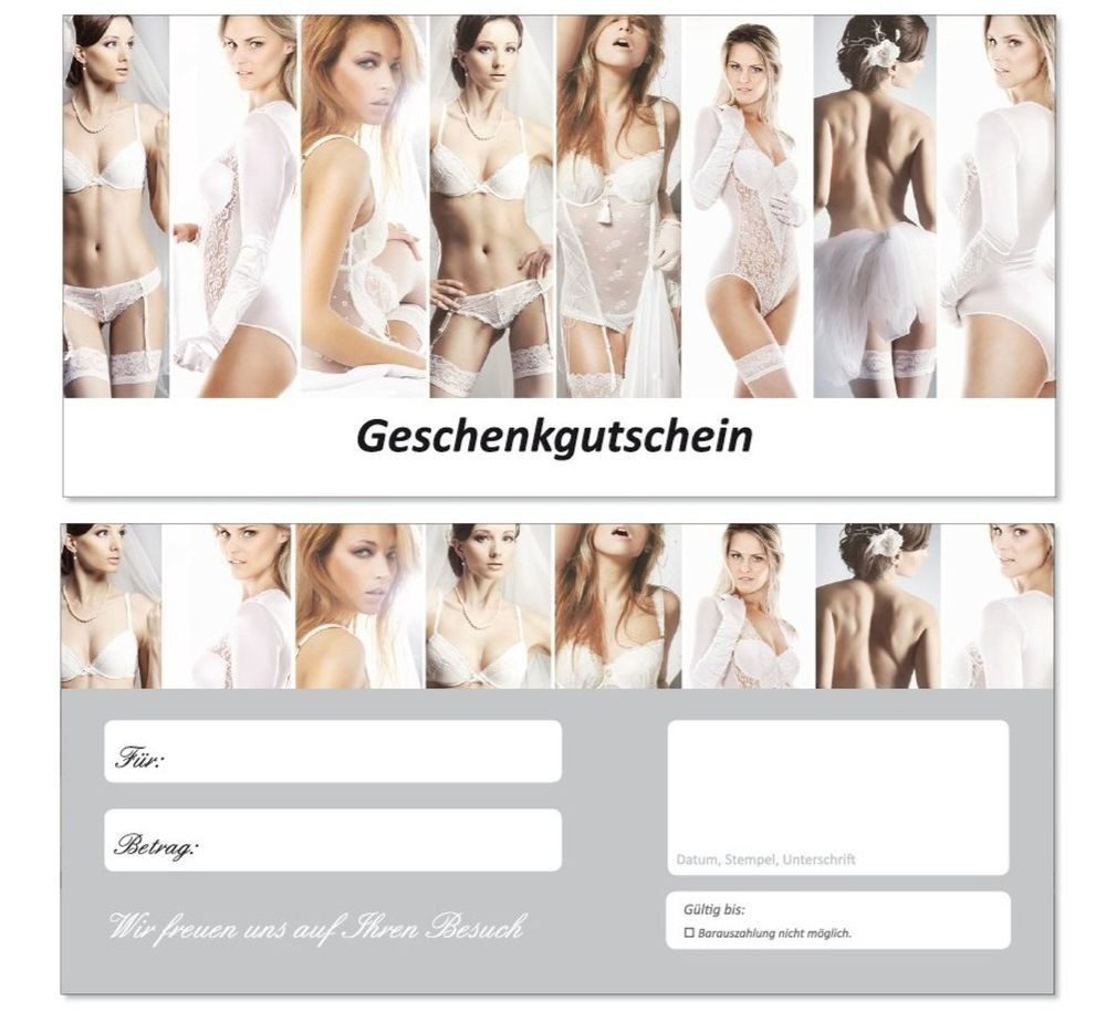 LYSCO Geschenkkarte Geschenkgutschein-Orchidee Mann Unterkleidung Dessous Kosmetik Pärchen, Wellness Entspannen Einkaufen Gutschein,beschreibbar inkl. Stempelfeld