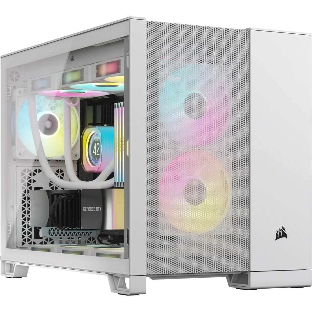 Corsair PC-Gehäuse Corsair 2500D AIRFLOW Midi Tower Weiß