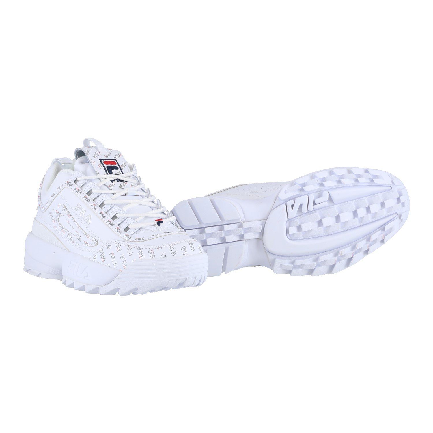 Fila Disruptor II Multiflag weiss Damen Sneaker günstig online kaufen